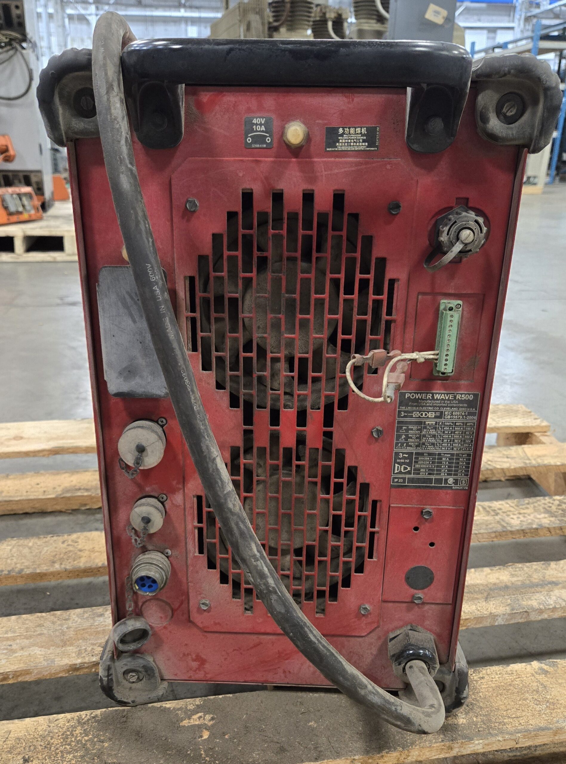 LINCOLN POWER WAVE R 500 USED 3