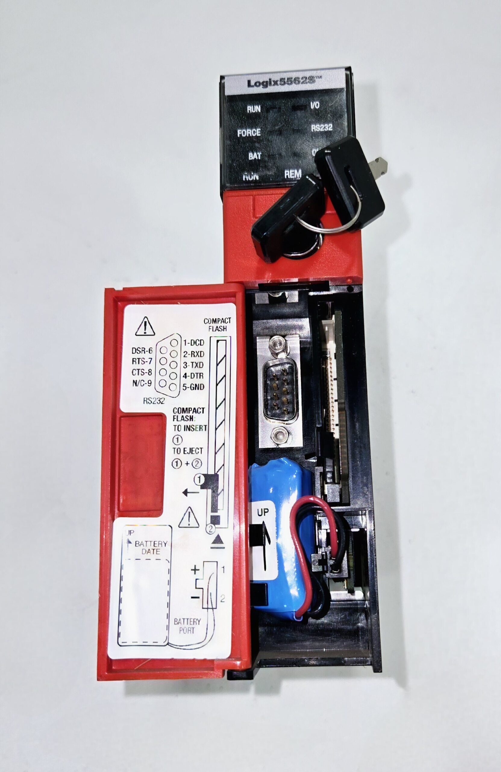 ALLEN BRADLEY 1756-L62S SERIES B PLC PROCESSOR USED 1