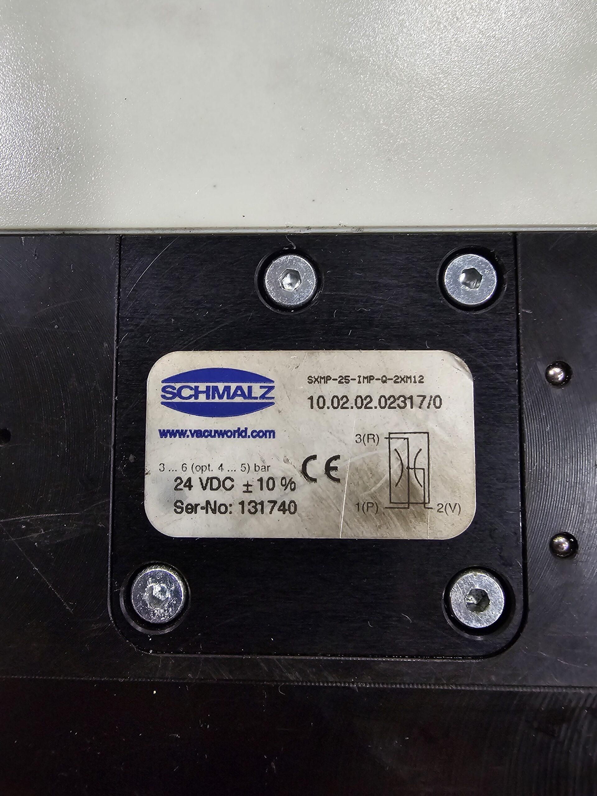 SCHMALZ SXMP-25-IMP-Q-2XM12 USED 2