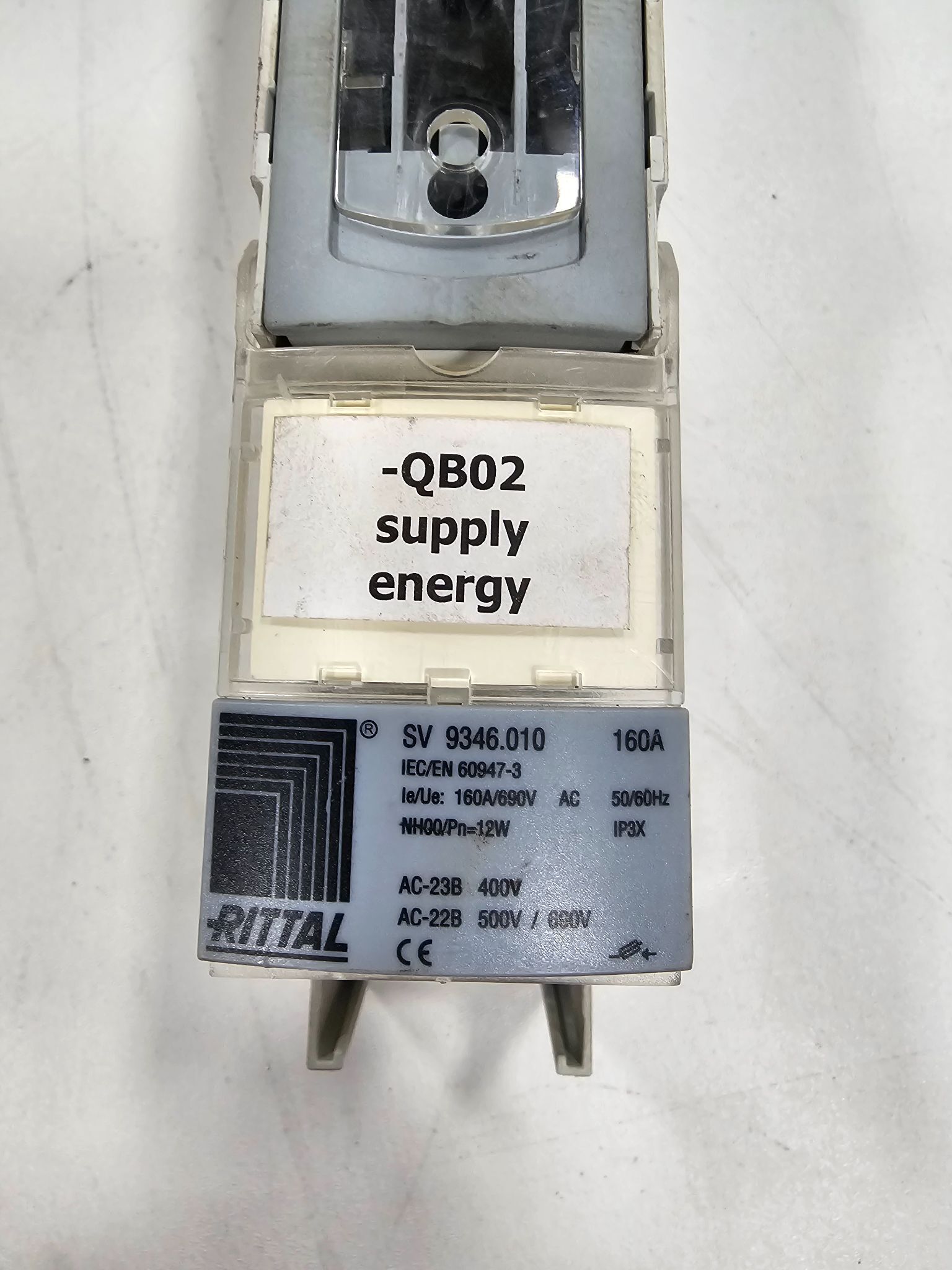 RITAL SV 9346.010 FUSE DISCONNECT USED 1