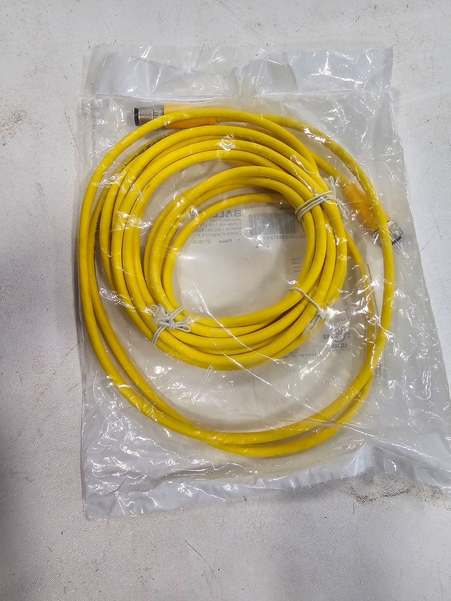 BALLUFF CORDSET BCC M415-M414-3A-304-EX44T2-050 NEW 1