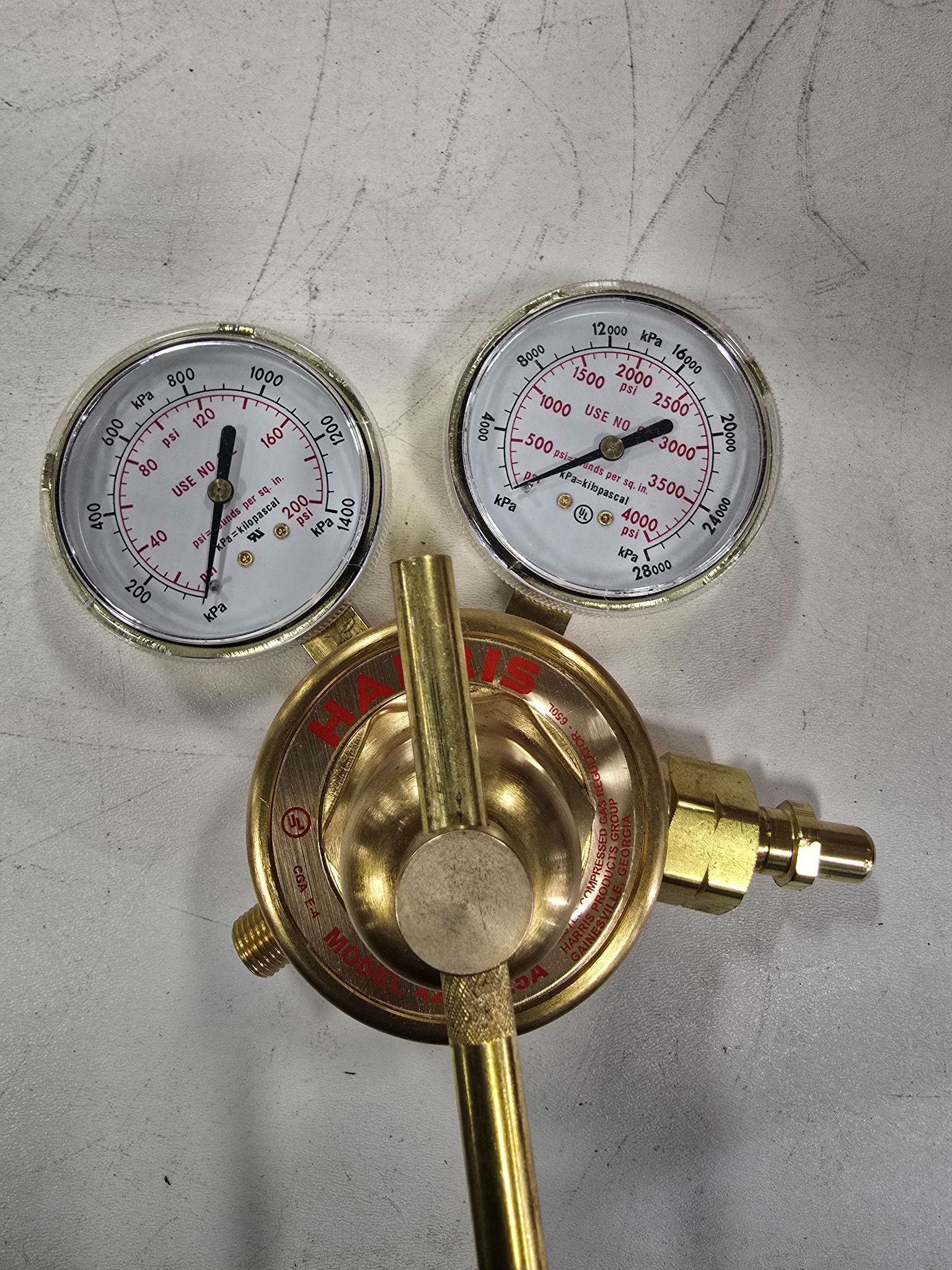 HARRIS 3000794 HYDROGEN METHANE REGULATOR NEW 3