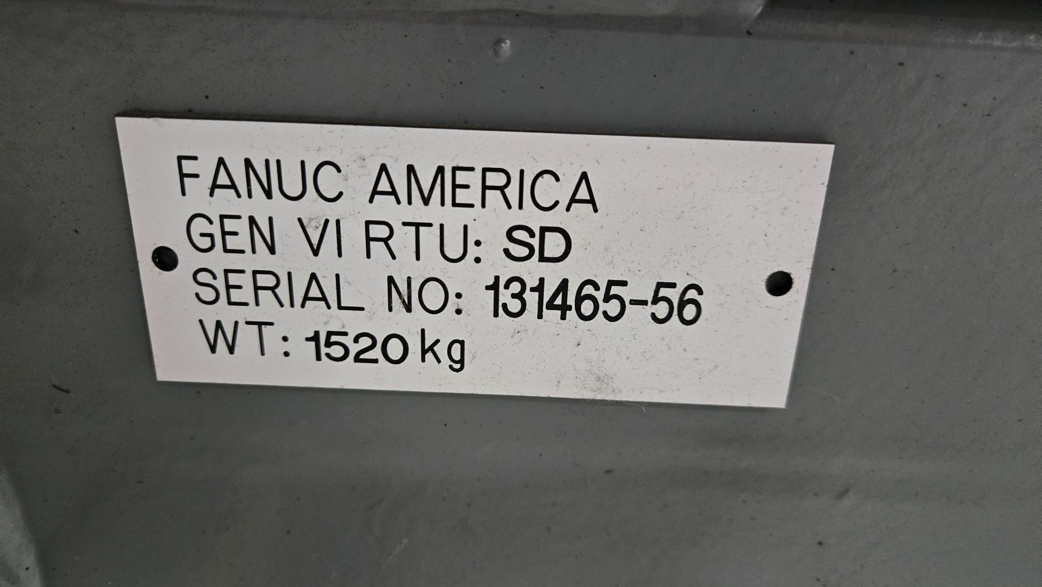 FANUC GEN VIRTU SD RTU USED 4