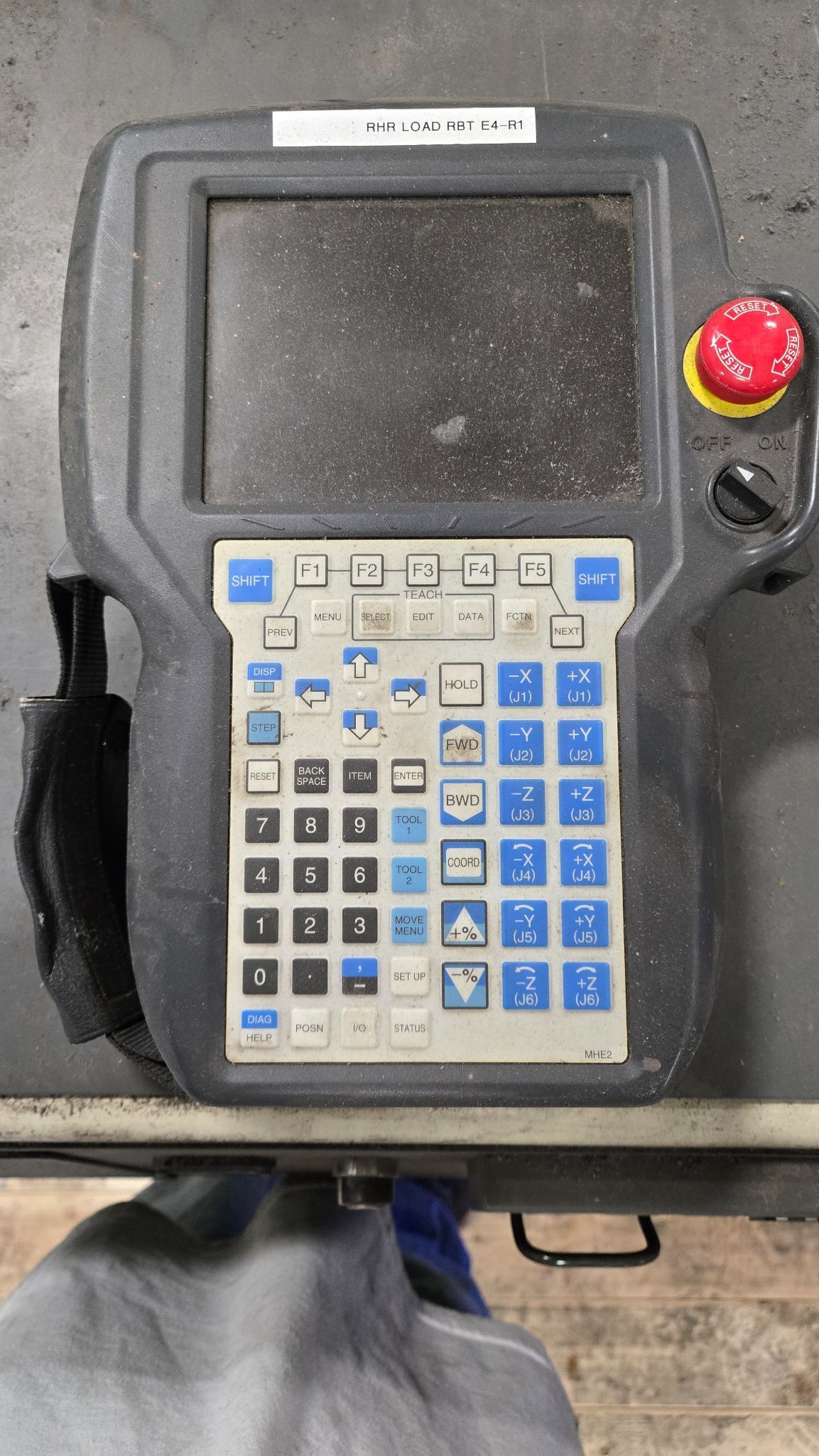 FANUC M-16IB/20 + R-J3IB ROBOT ARM AND CONTROL PANEL USED 10
