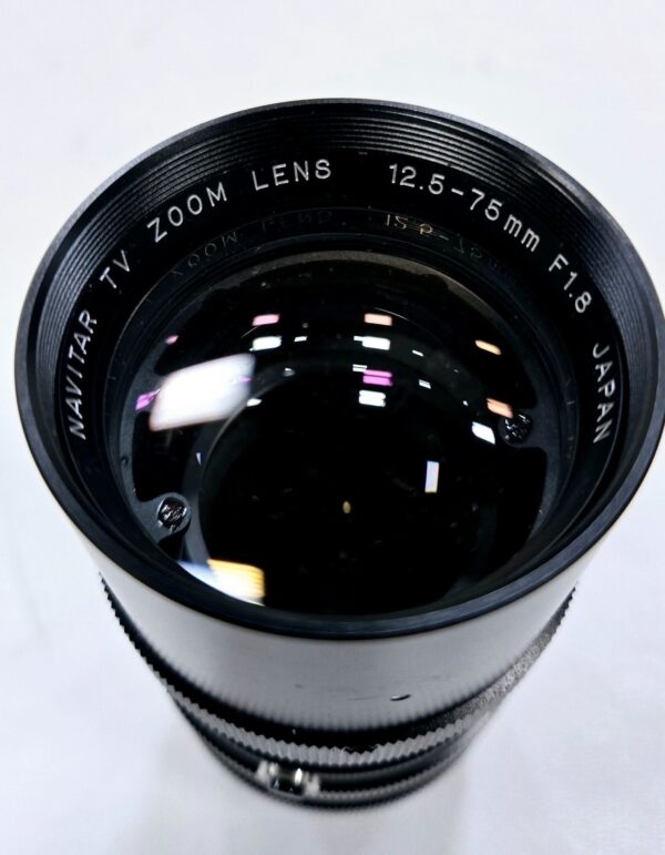 Used NAVITAR TV ZOOM LENS 12.5-75MM F1.8 Lab Equipment IGAM0420010