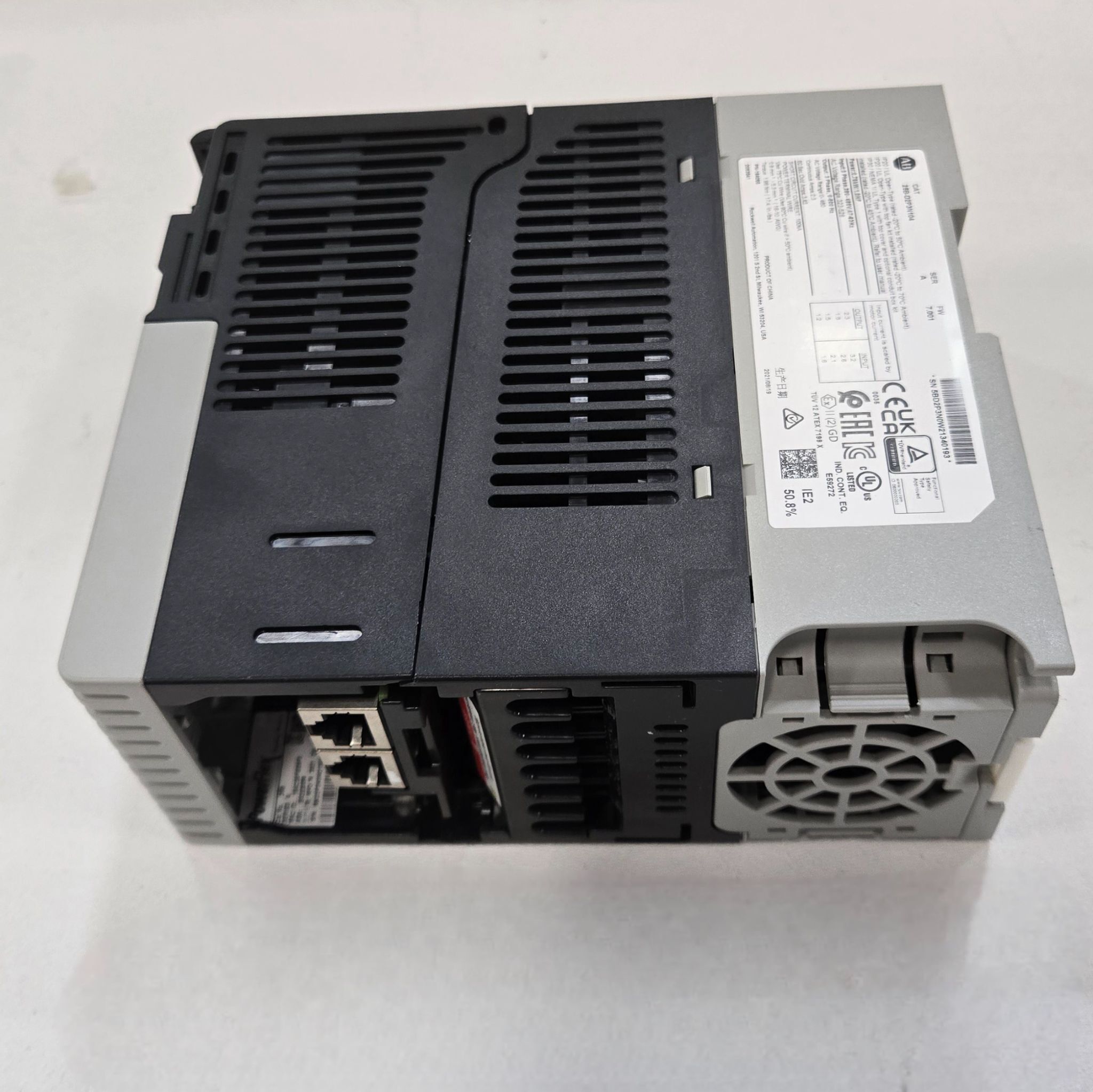 ALLEN BRADLEY 25B-D2P3N104 AC DRIVE SER A USED 2