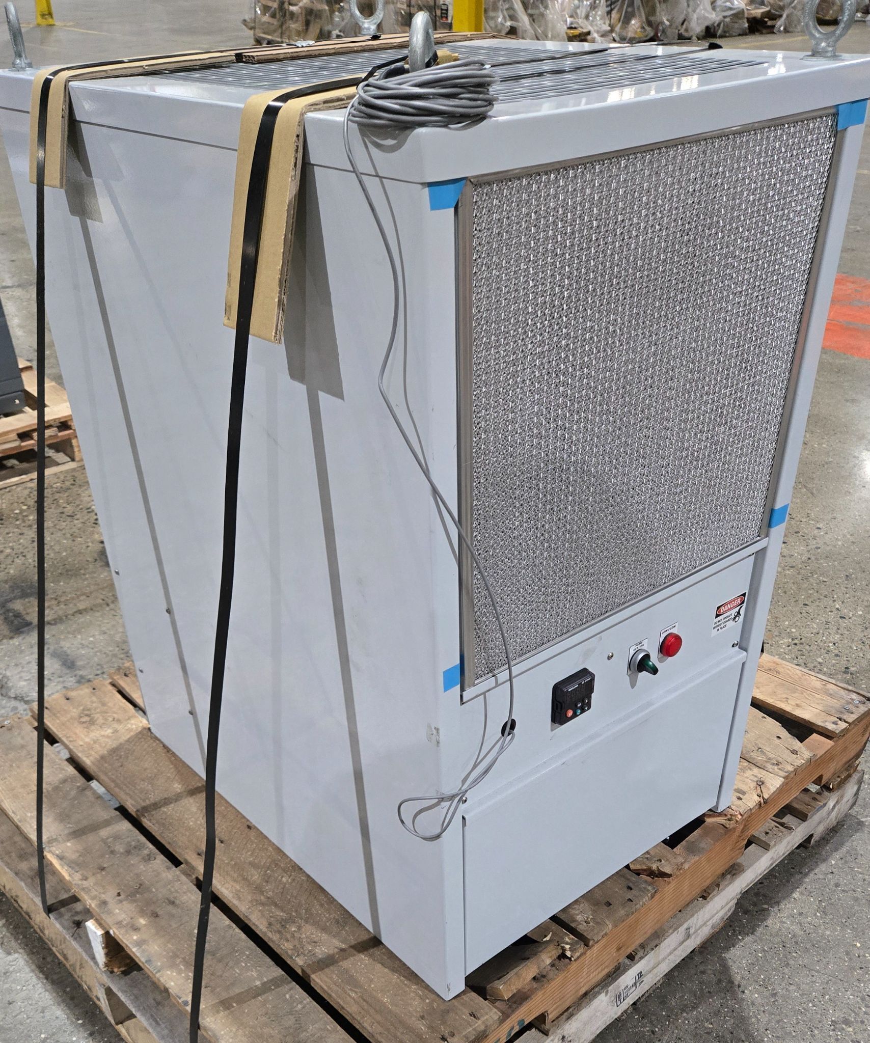 TURMOIL OCO-75 RO OIL CHILLER 230V 10.4 FLA 134a REFRIGERANT USED 2