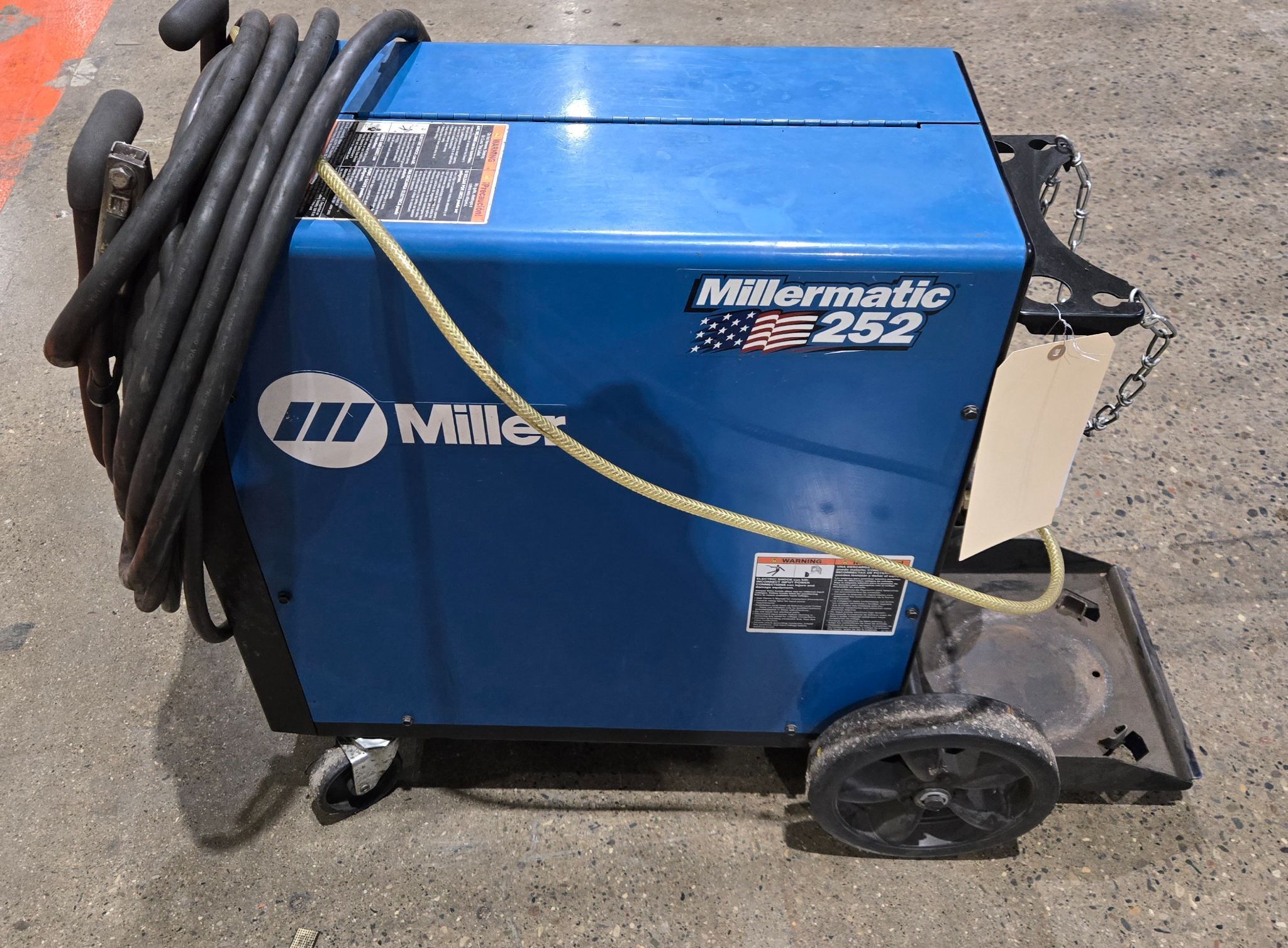 MILLER MILLERMATIC 252 MIG WELDER USED 3