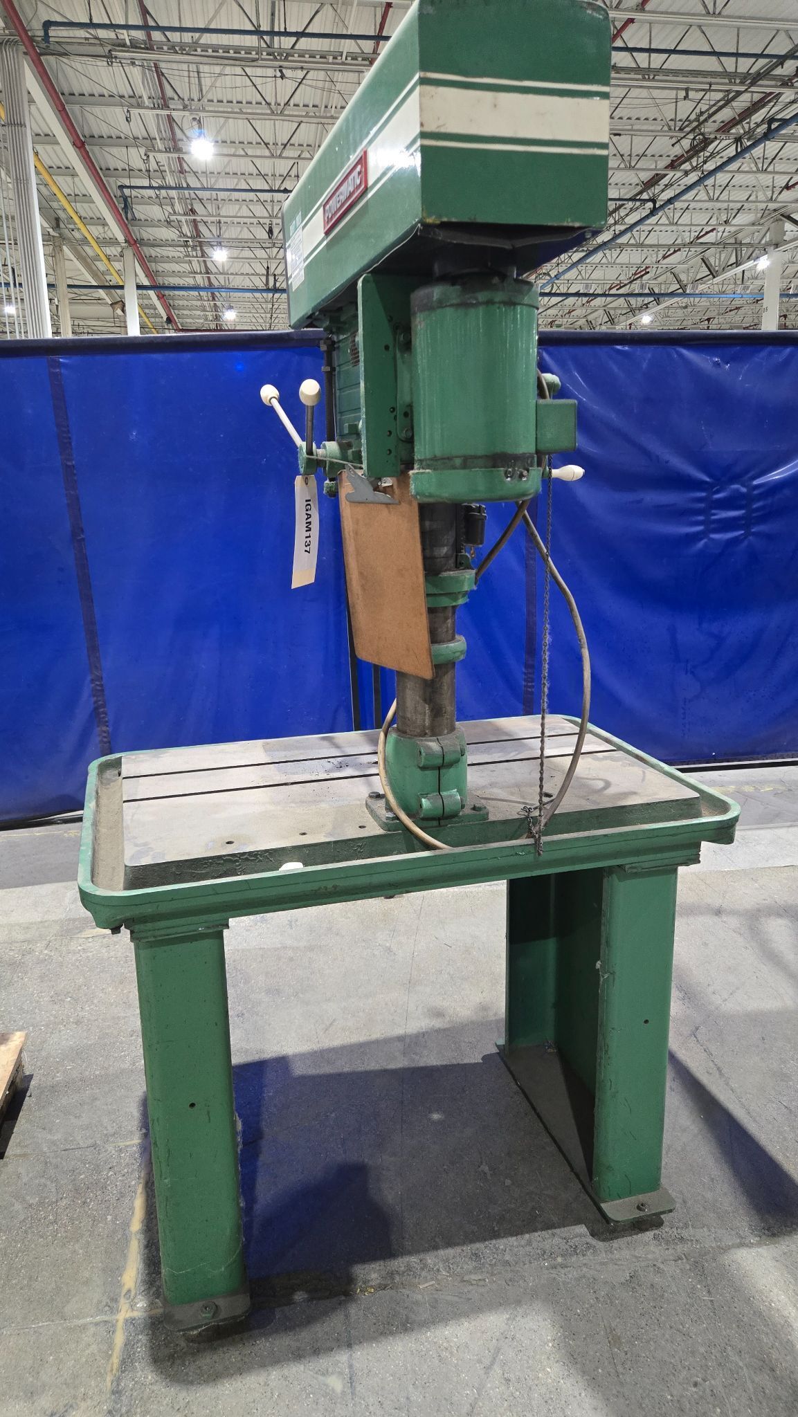POWERMATIC 1200 DRILL PRESS USED 0