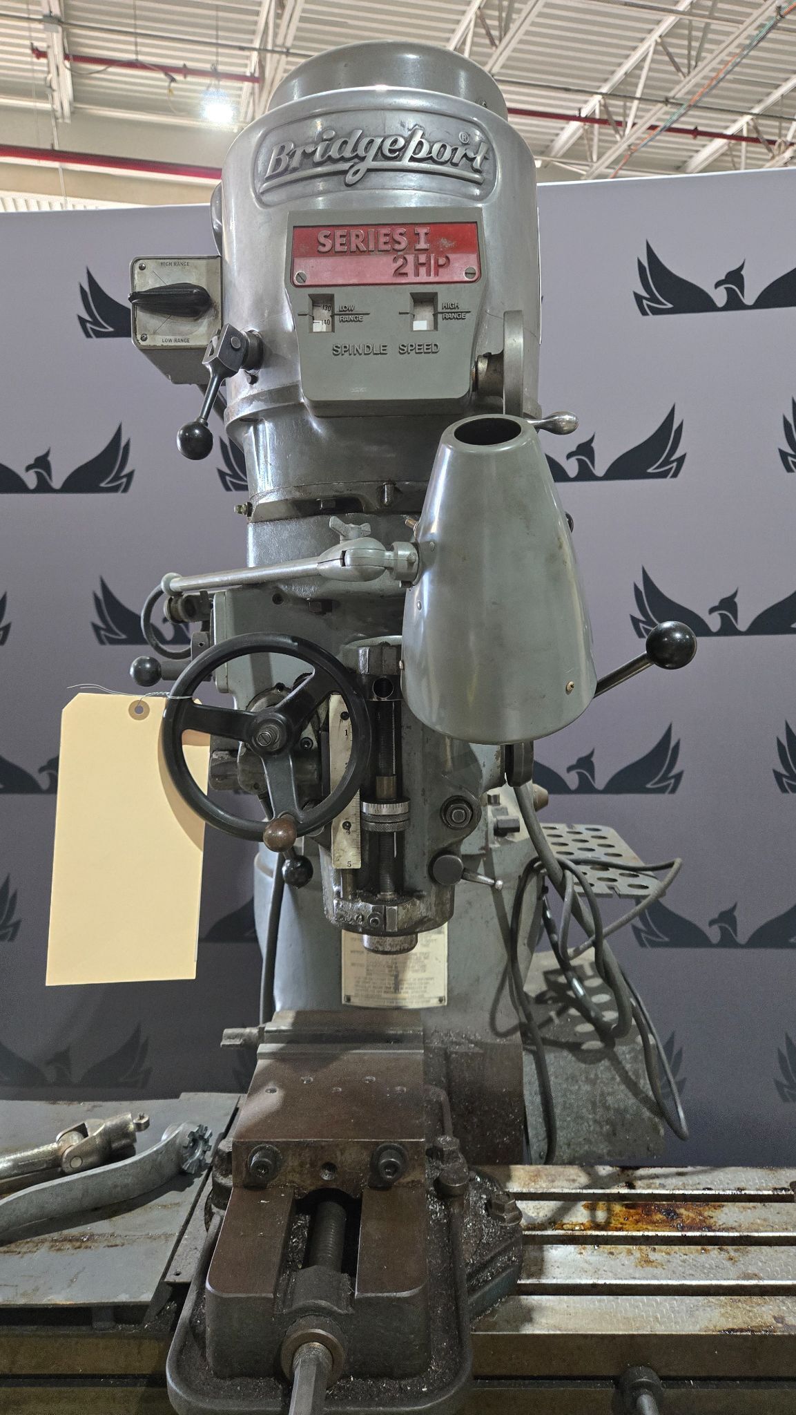 BRIDGEPORT SERIES I VERTICAL MILL USED 4