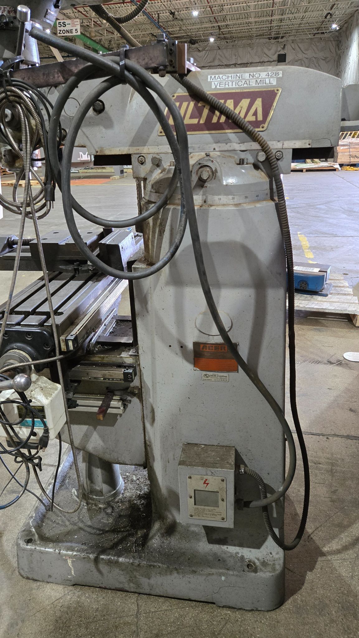 ACER 3VS VERTICAL MILL USED 11