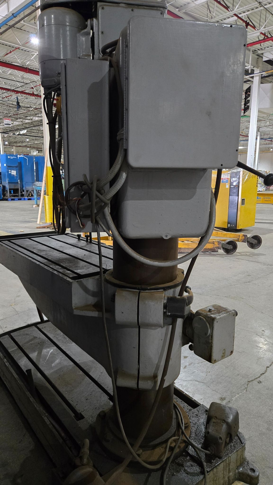 FOSDICK SENSITIVE 4FT RADIAL ARM DRILL 3HP 225V USED 6
