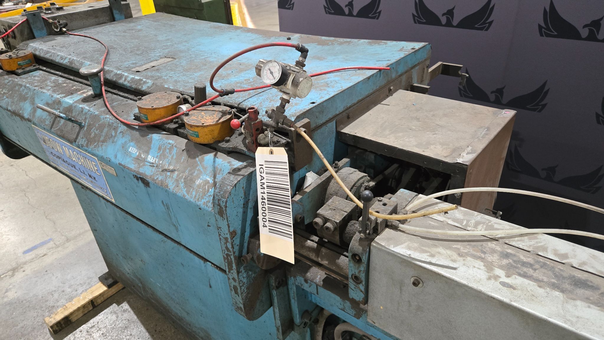 LUBOW WIRE STRAIGHTENER/CUTOFF MACHINE USED 3