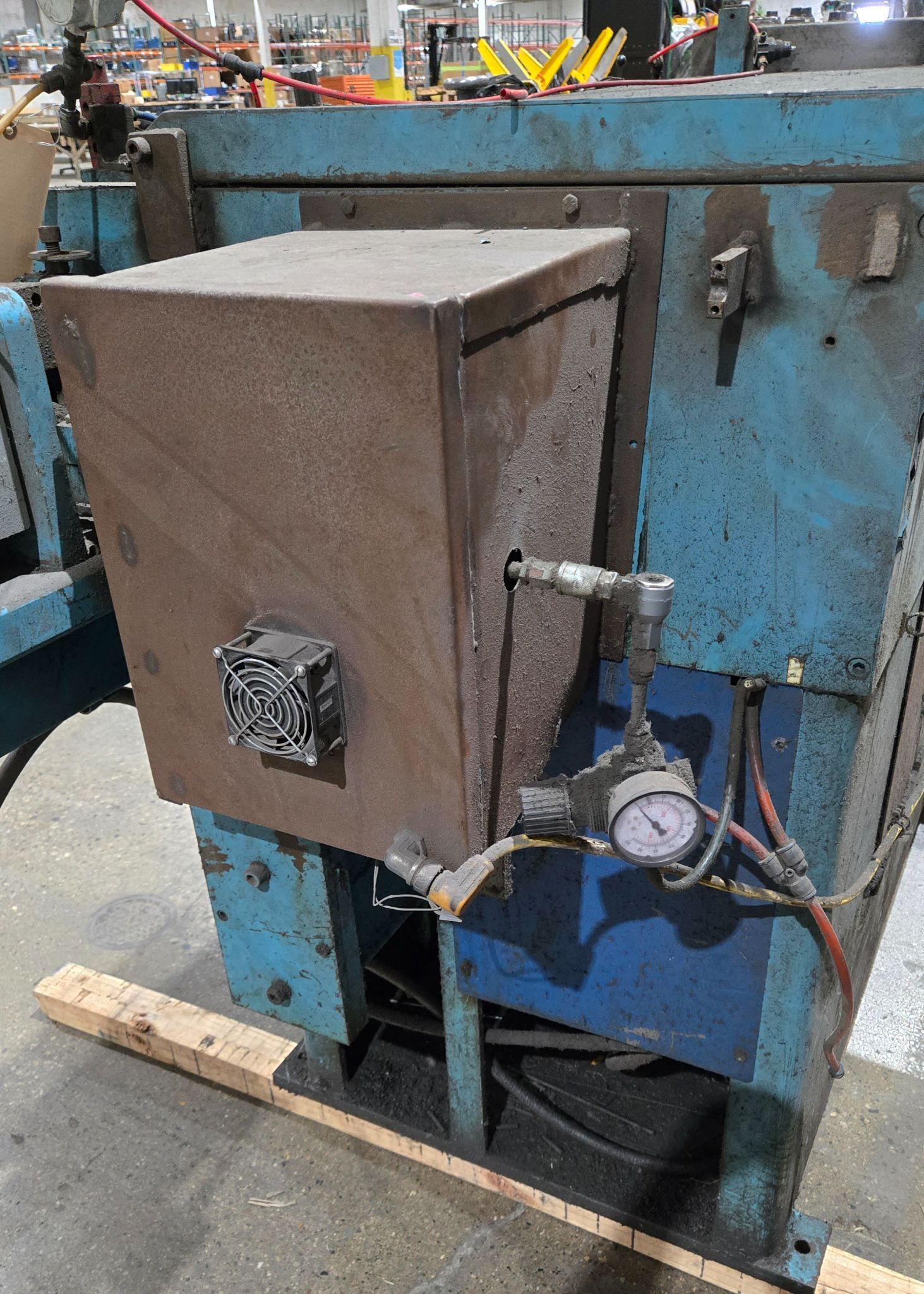 LUBOW WIRE STRAIGHTENER/CUTOFF MACHINE USED 7