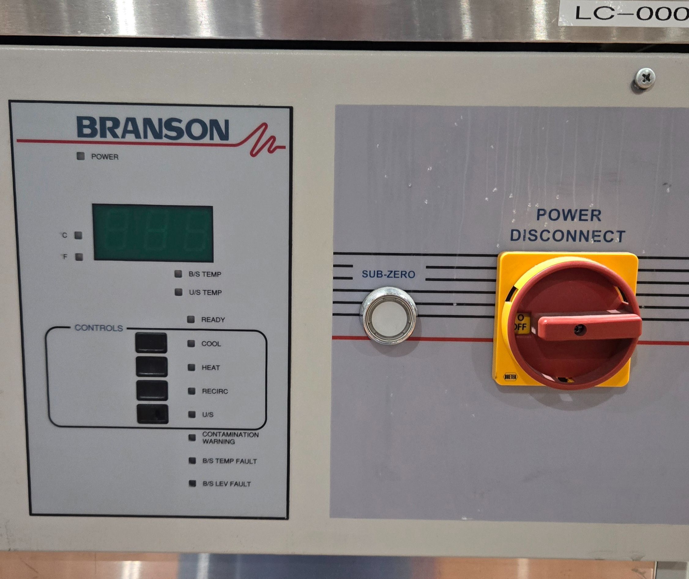 BRANSON B950R ULTRASONIC VAPOR DEGREASER USED 3
