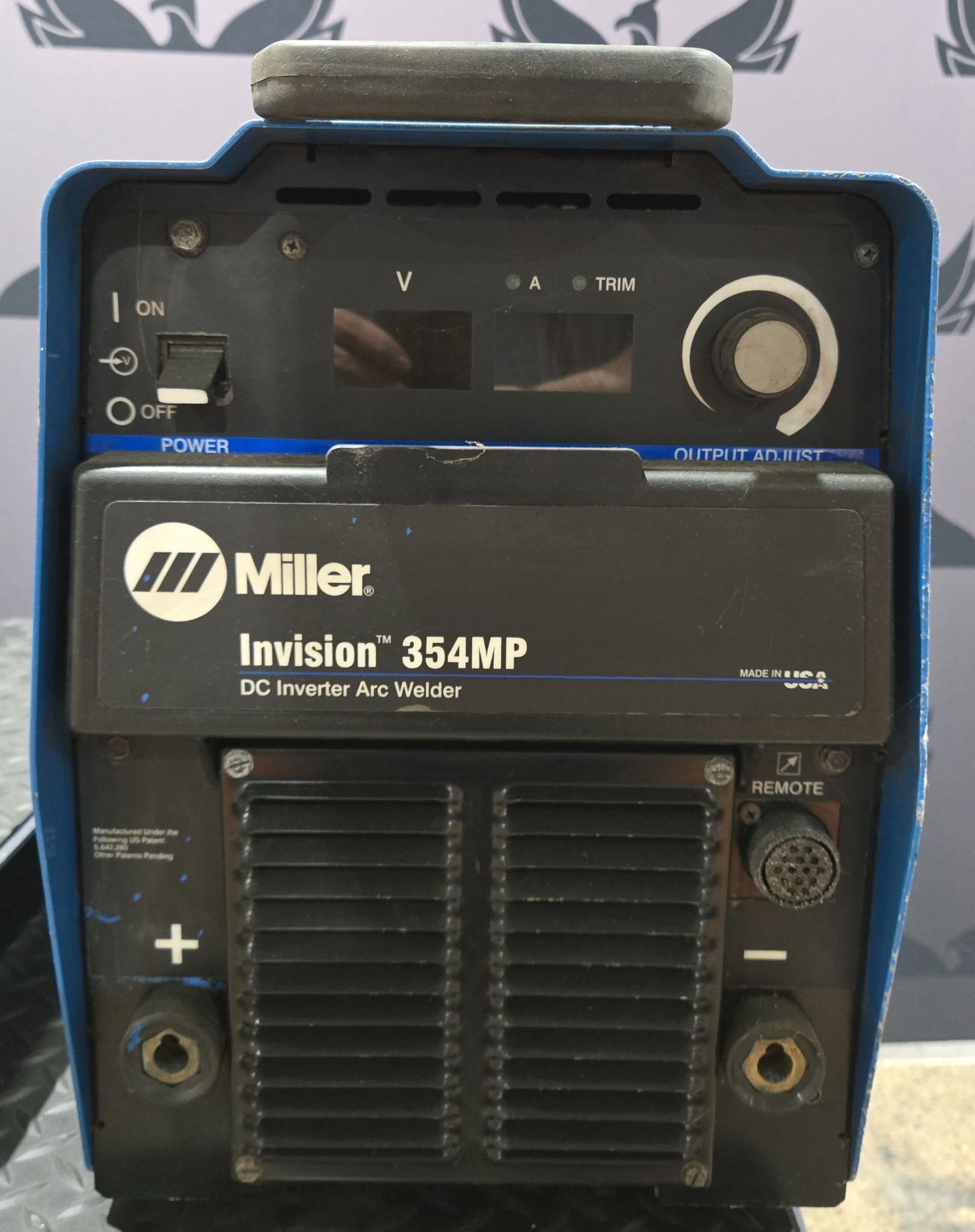 MILLER INVISION 354MP DC INVERTER ARC WELDER USED 2