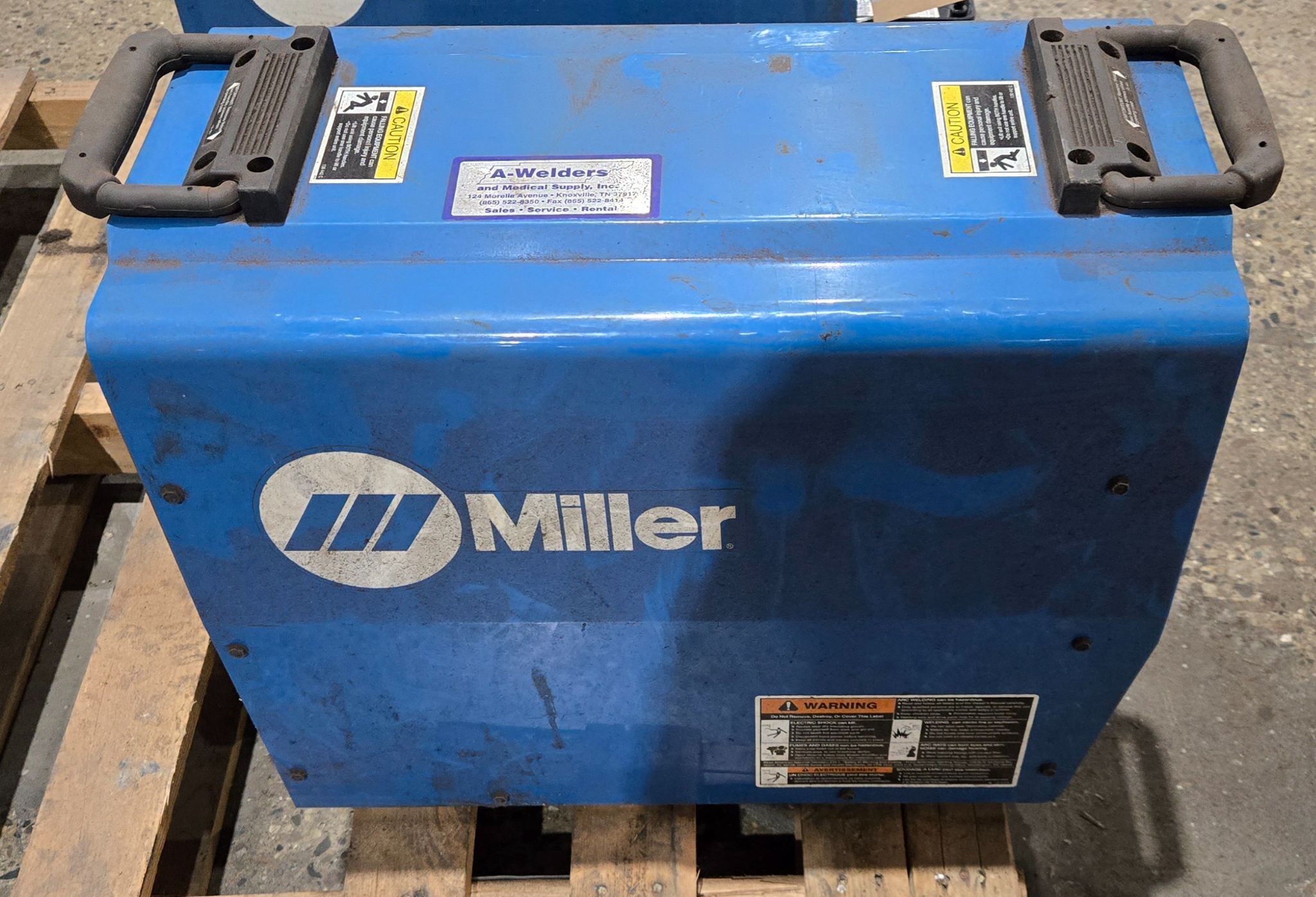 MILLER INVISION 352 MPA MIG WELDER USED 2