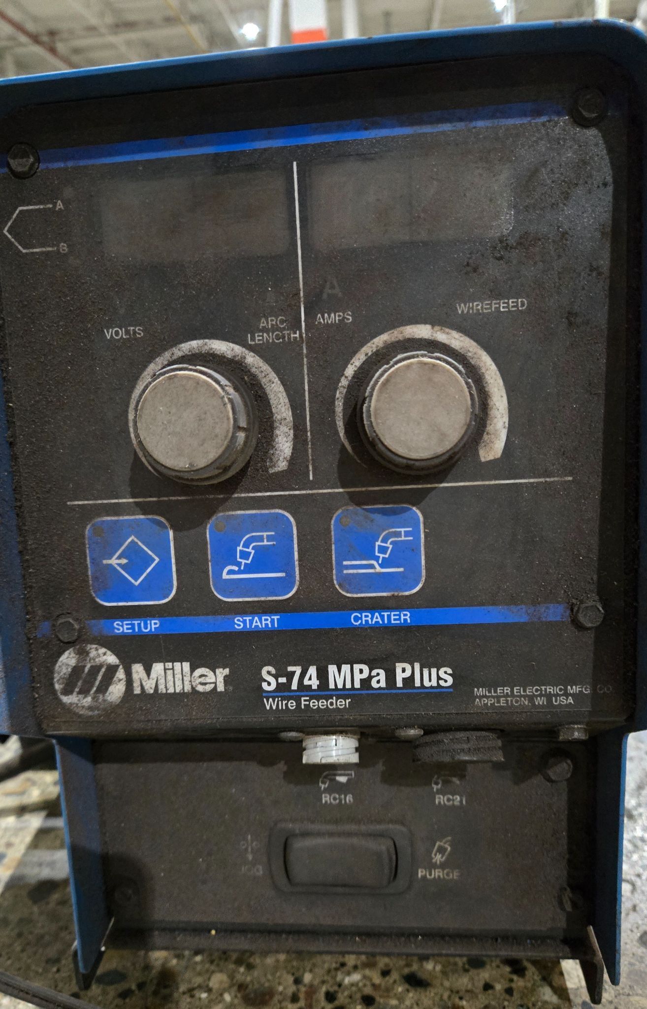 MILLER S-74 MPA PLUS WIRE FEEDER USED 1
