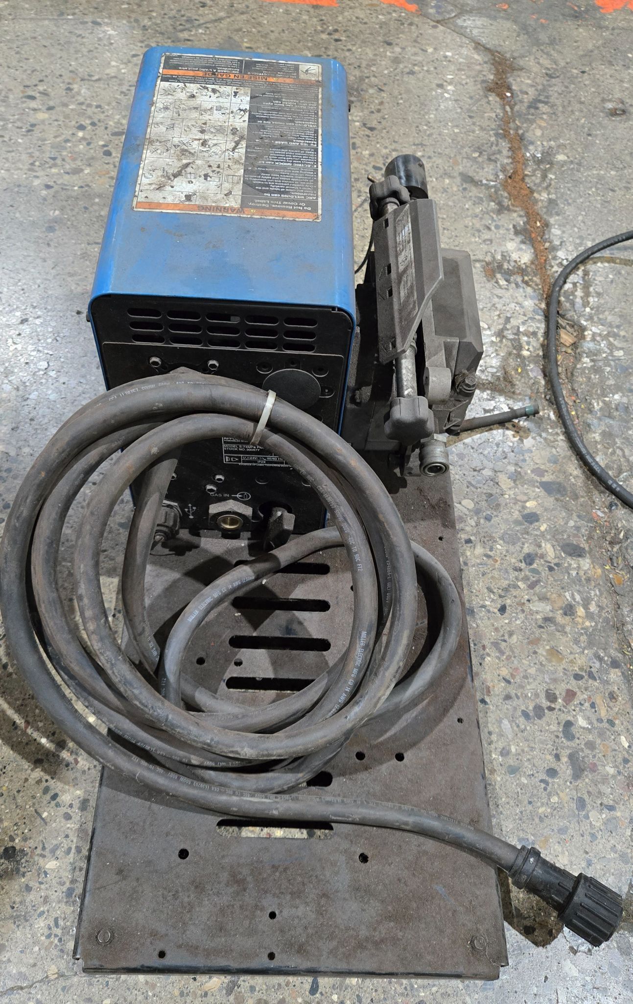 MILLER S-74 MPA PLUS WIRE FEEDER USED 3