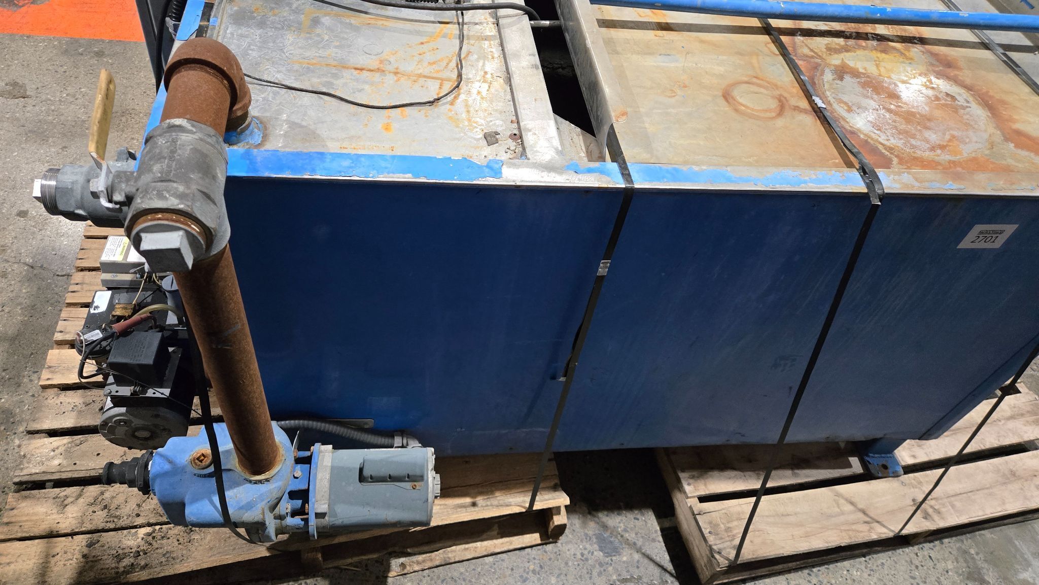 EQUIPMENT MANUFACTURING CORP 240GSS WASTEWATER EVAPORATOR USED 5