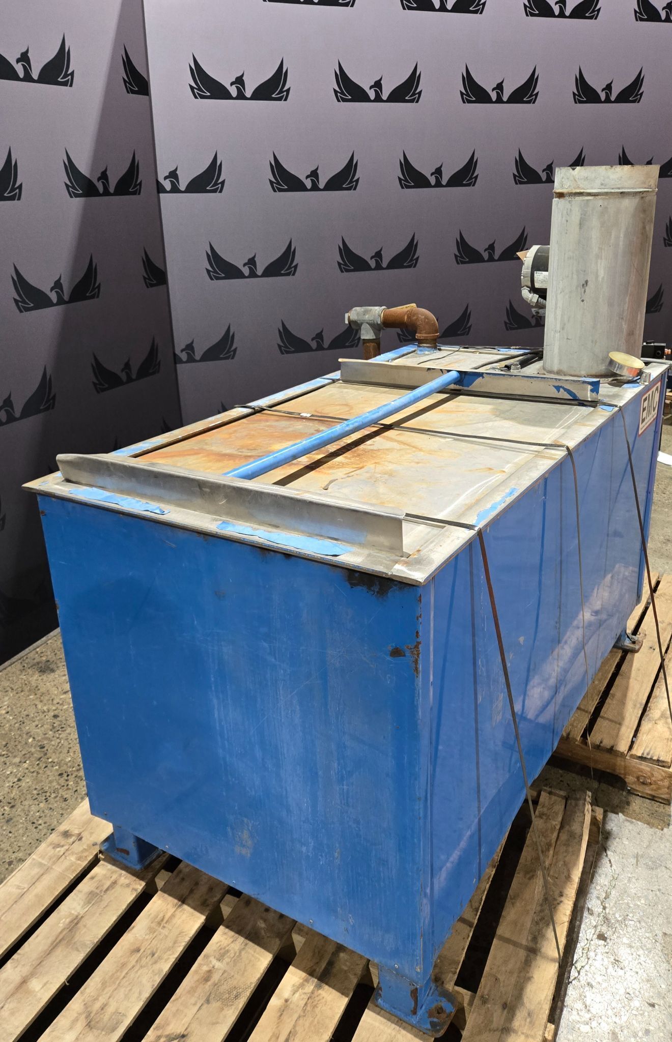 EQUIPMENT MANUFACTURING CORP 240GSS WASTEWATER EVAPORATOR USED 6