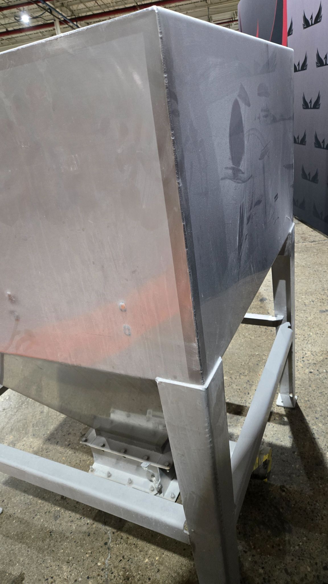 NATIONAL BULK EQUIPMENT A222091-01S BAG DUMP STATION USED 2