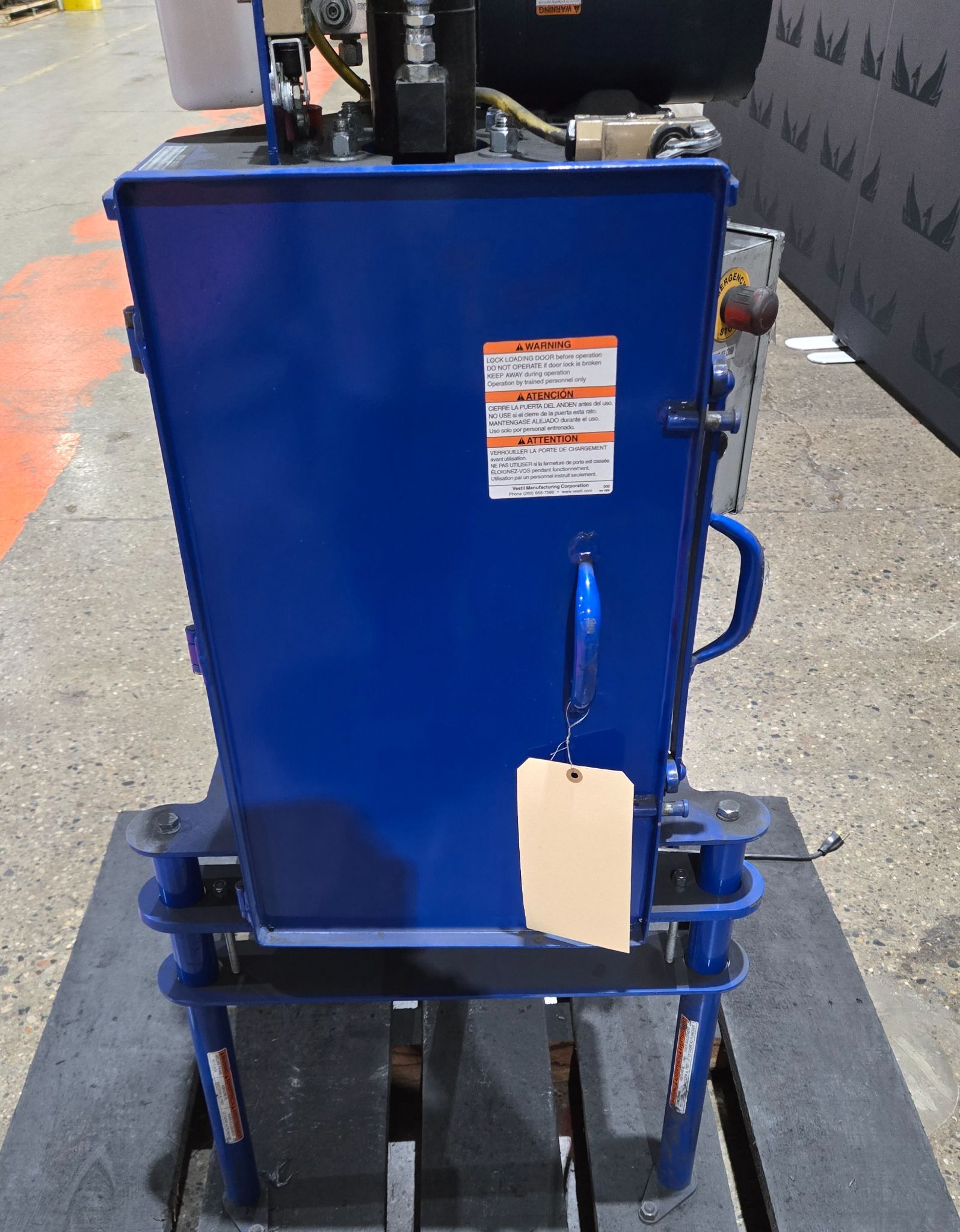 ZORIN HPC-405 5G HYDRAULIC PAIL CRUSHER USED 115V 2