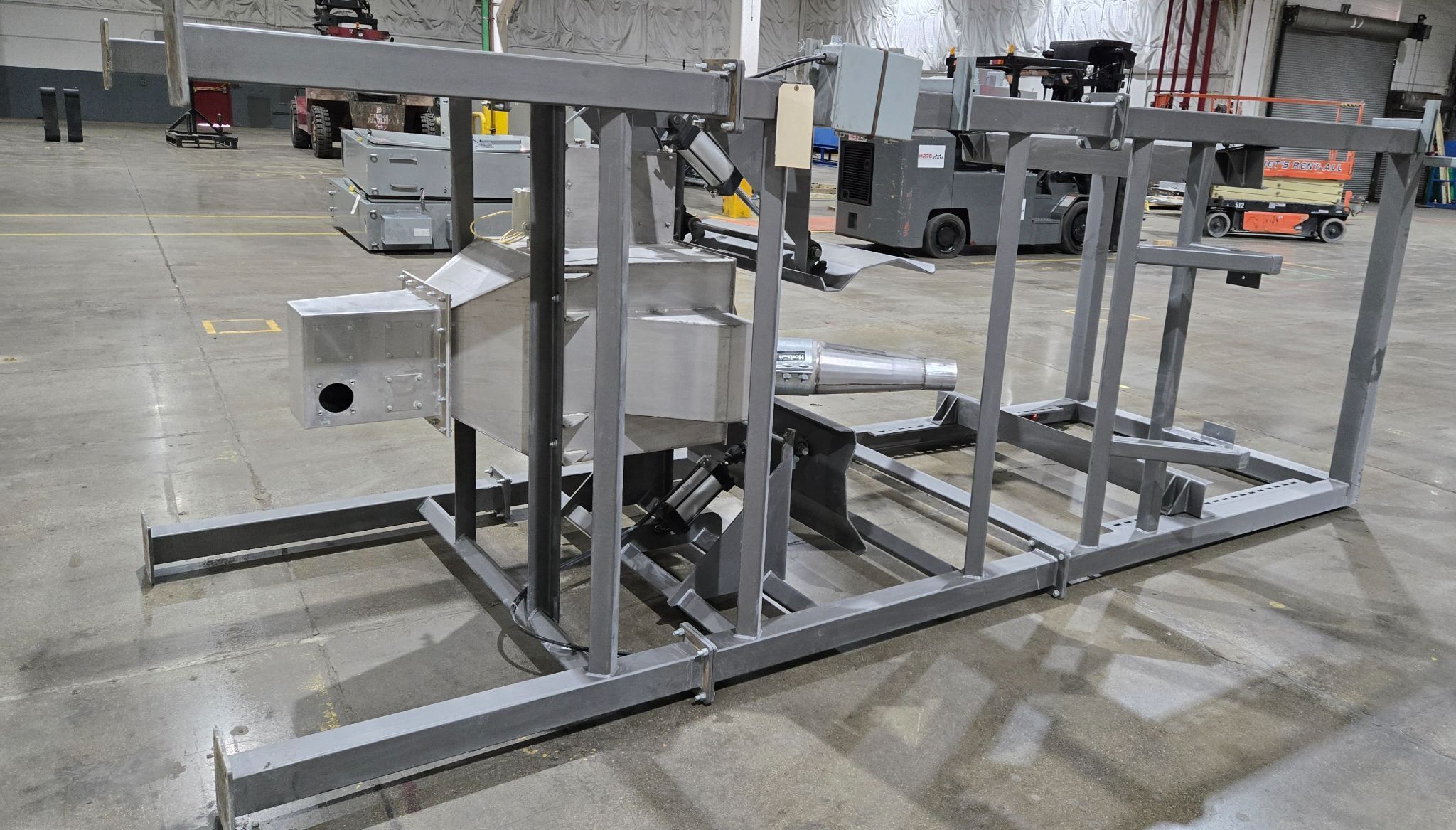 HORIZON SERIES FL SYSTEM BULK BAG DISCHARGER XF6BBD35FC USED 2
