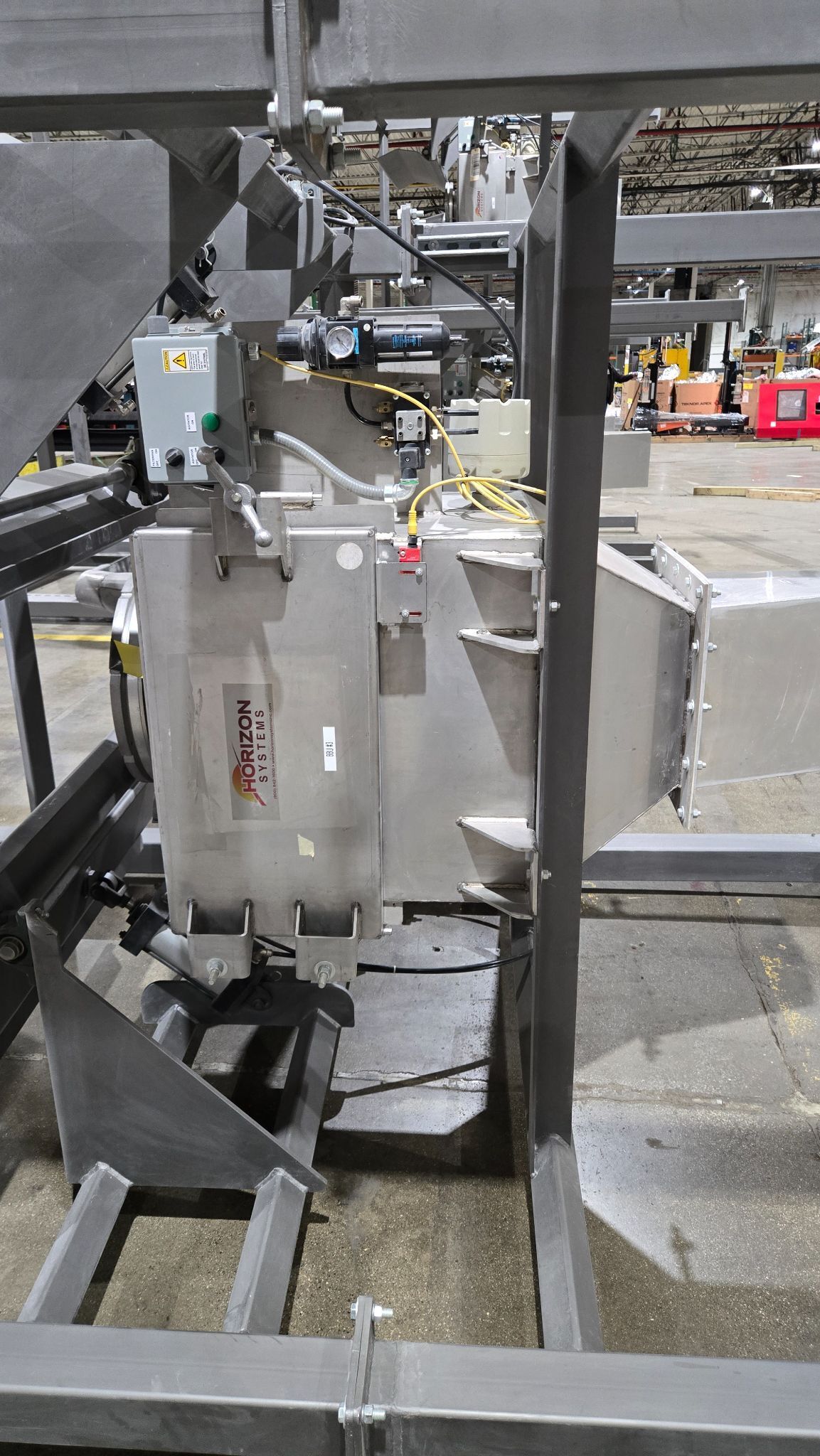 HORIZON SERIES FL SYSTEM BULK BAG DISCHARGER XF6BBD35FC USED 4