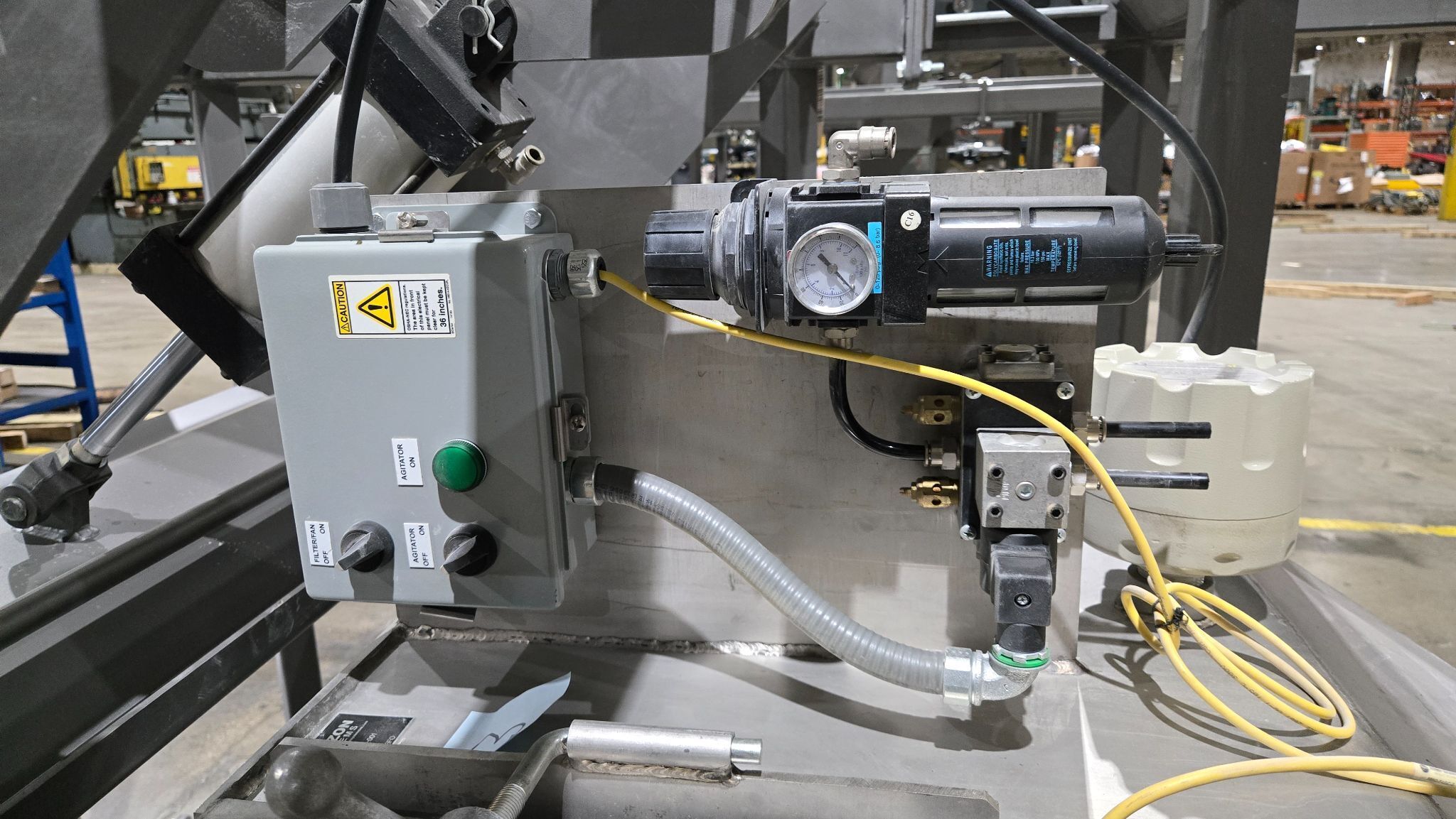 HORIZON SERIES FL SYSTEM BULK BAG DISCHARGER XF6BBD35FC USED 6