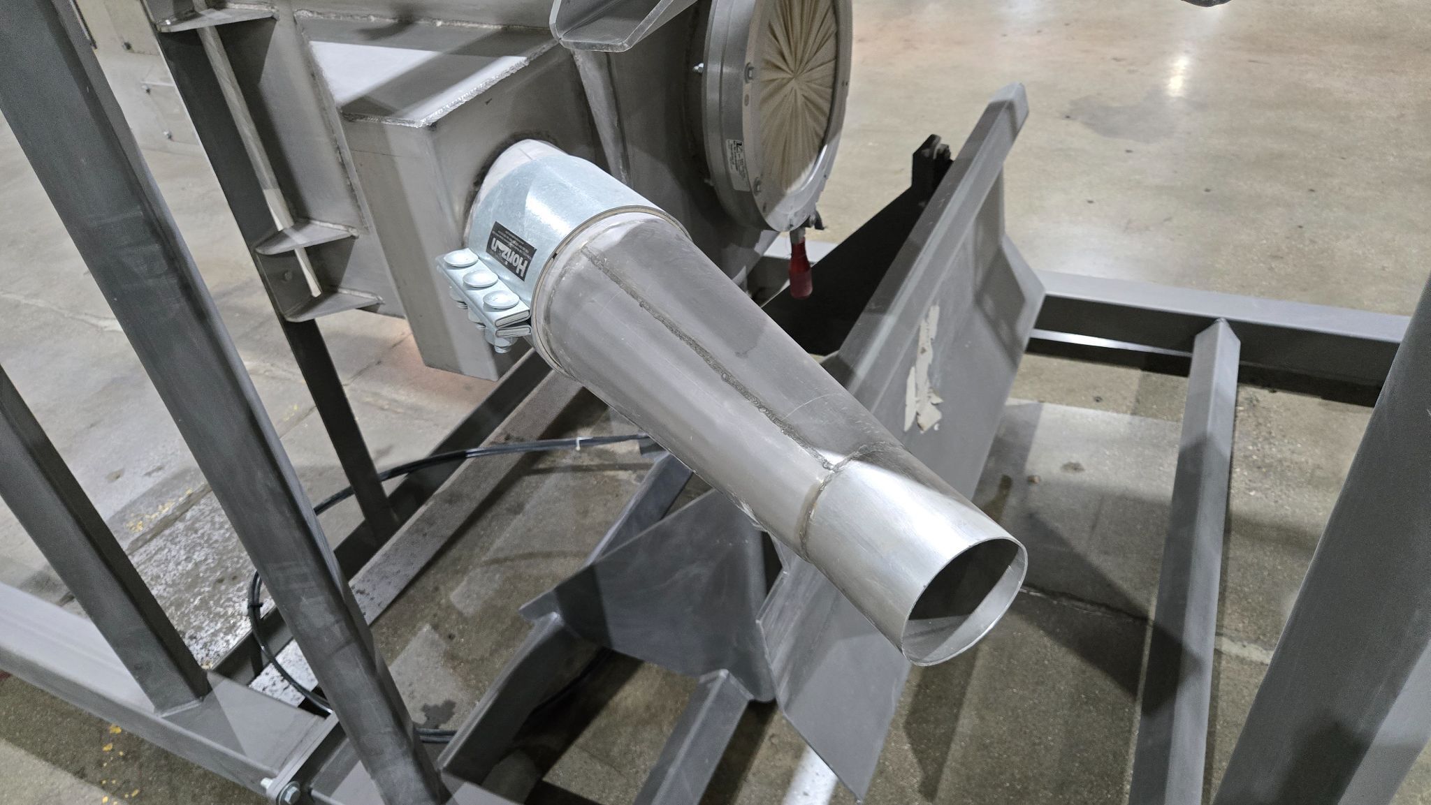 HORIZON SERIES FL SYSTEM BULK BAG DISCHARGER XF6BBD35FC USED 7