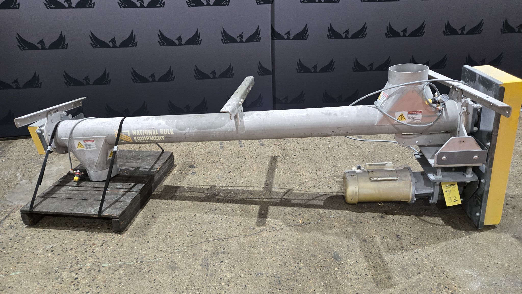 NATIONAL BULK EQUIPMENT SCREW CONVEYOR USED 0