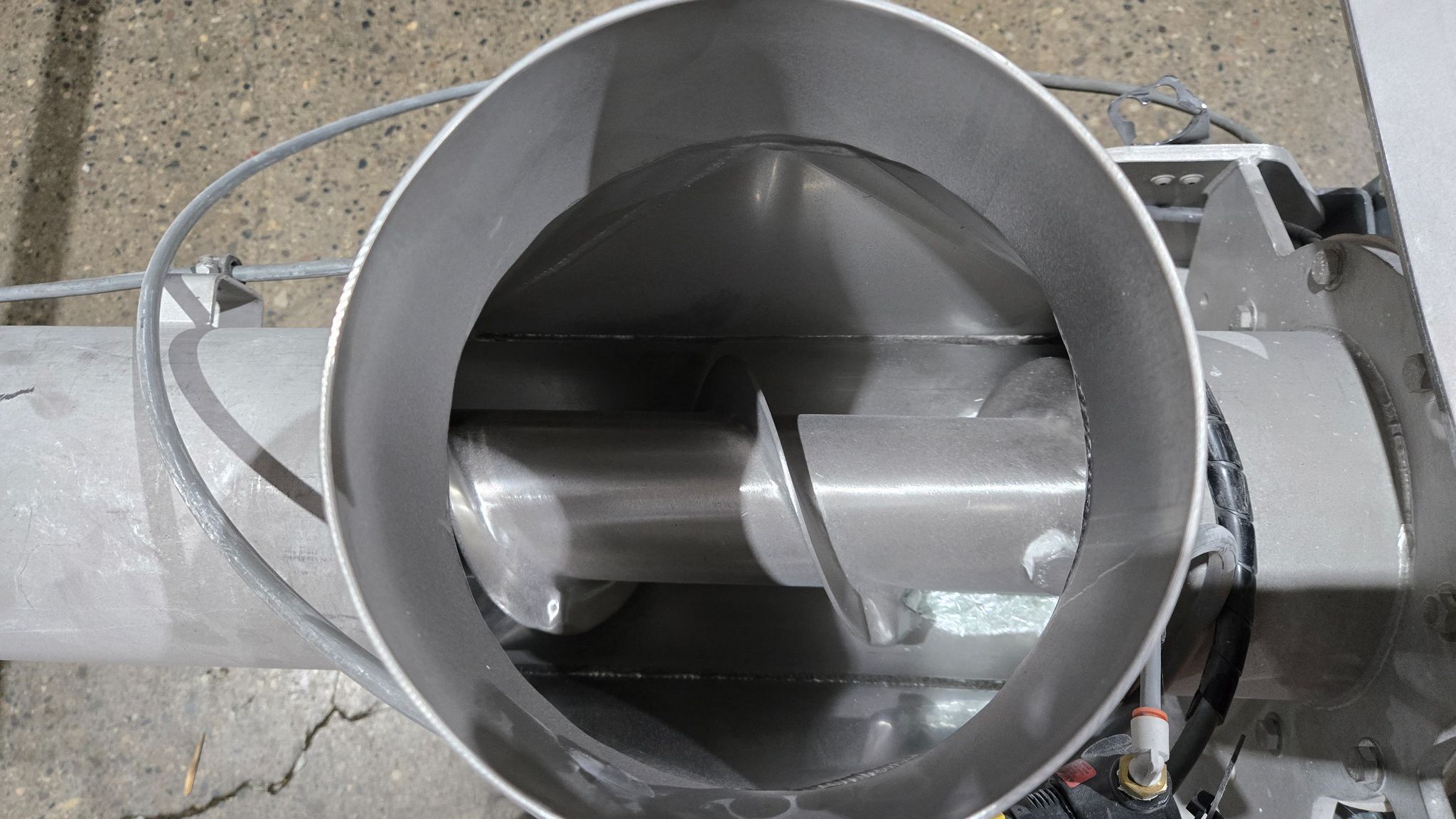 NATIONAL BULK EQUIPMENT SCREW CONVEYOR USED 4