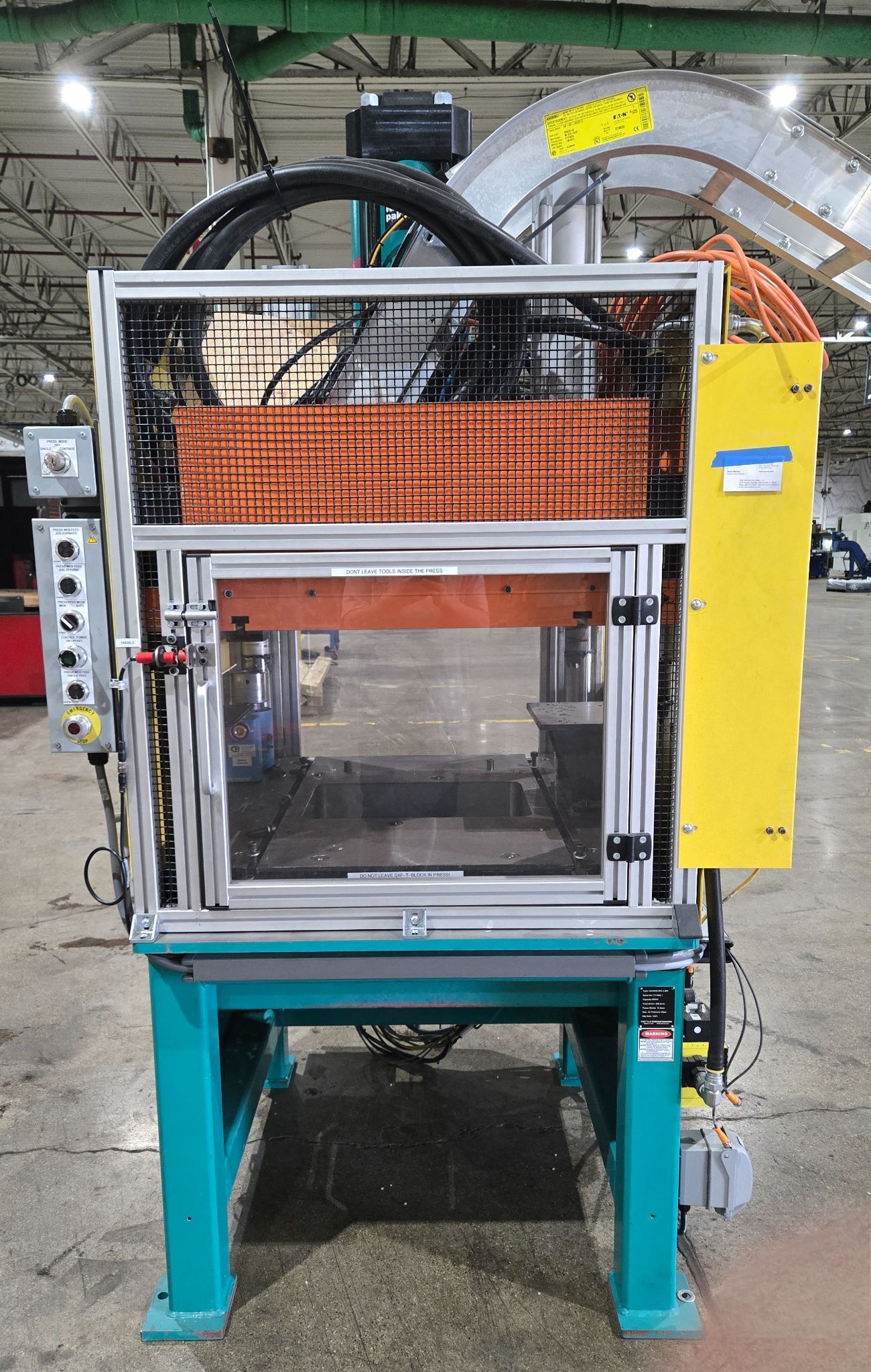 TOX PRESSOTECHNIK MAG 20 TON HYDRAULIC AIR PRESS, 2021 1