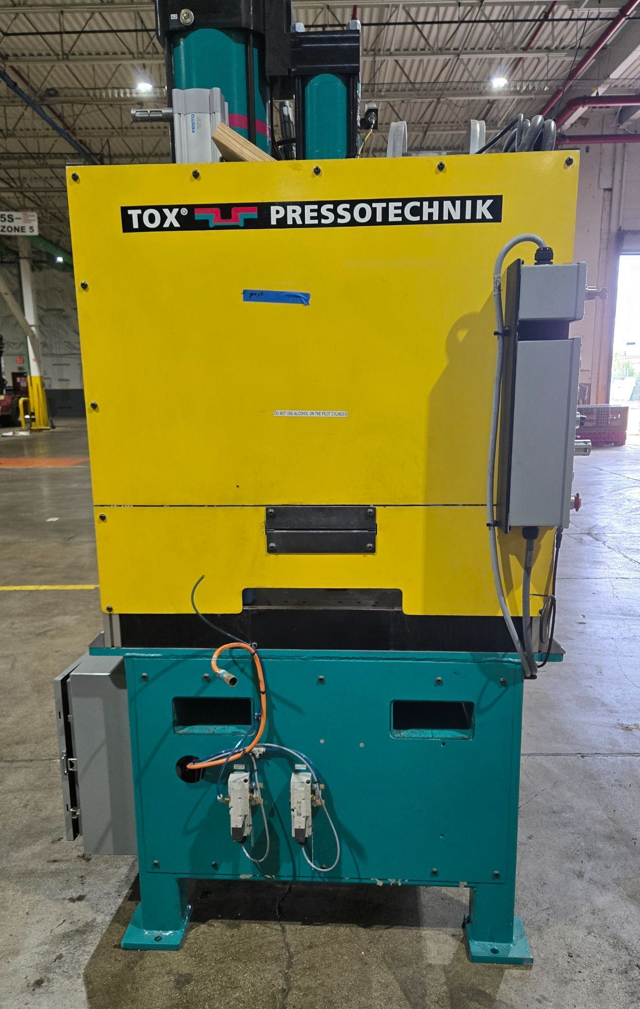TOX PRESSOTECHNIK MAG 20 TON HYDRAULIC AIR PRESS, 2021 2