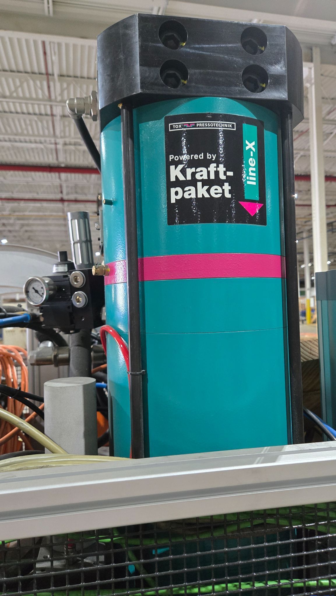 TOX PRESSOTECHNIK MAG 20 TON HYDRAULIC AIR PRESS, 2021 14