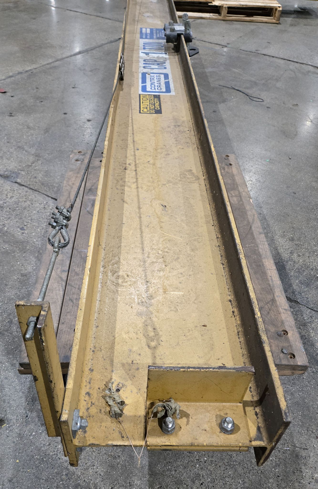 CONTRX INDUSTRIES WMCC216 WALL MOUNTED JIB CRANE USED 4