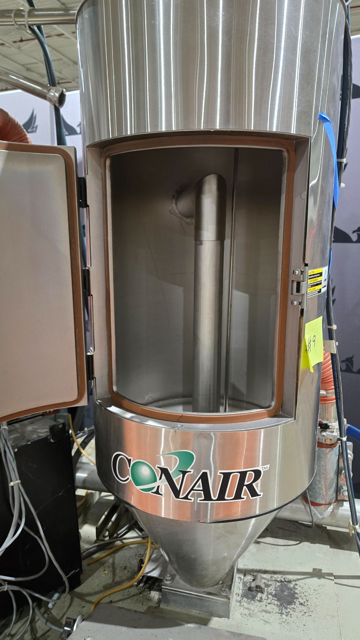 CONAIR CH16-4/SP Triple Hopper Resin Dryer Unit USED 5
