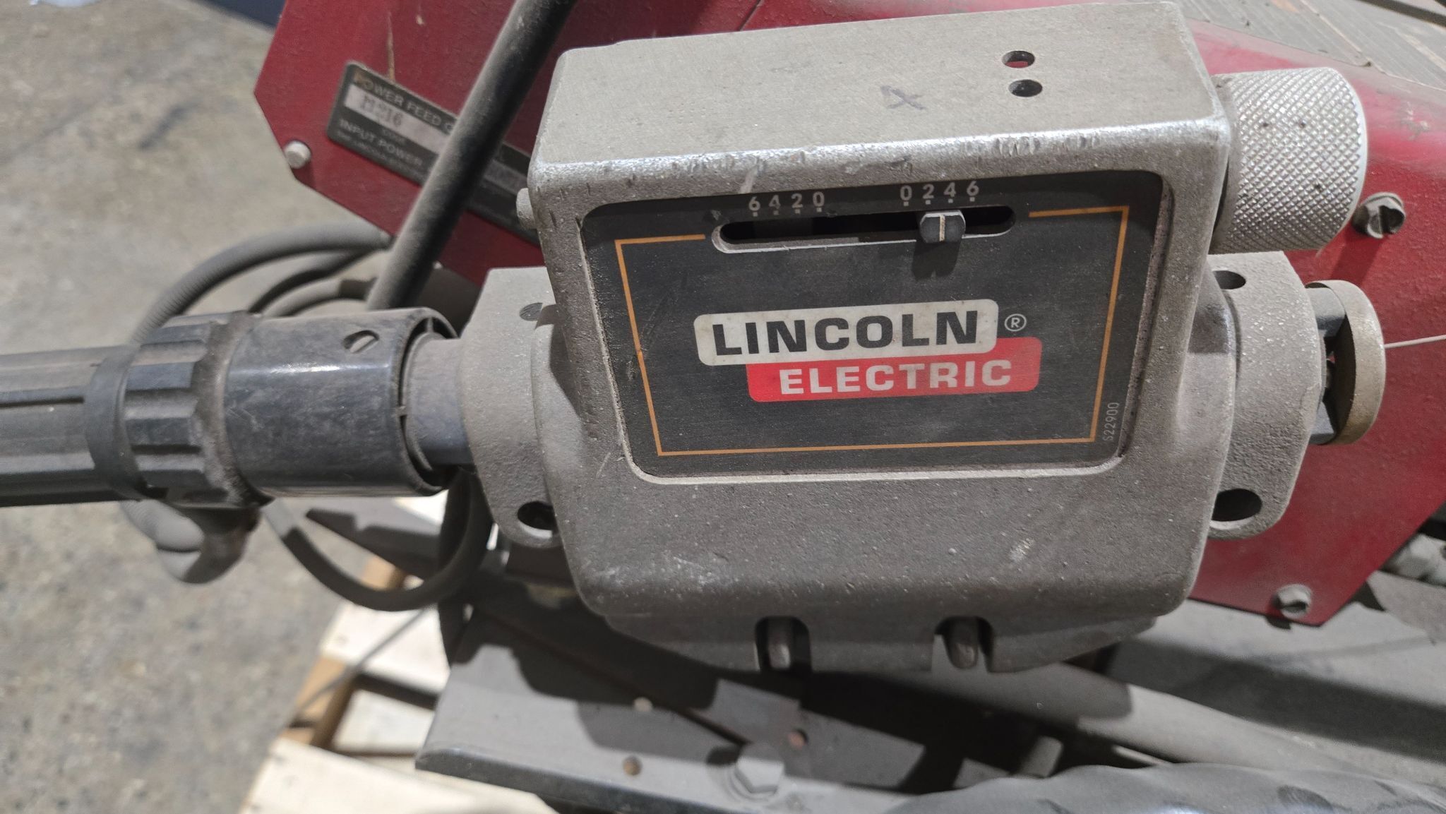 Lincoln Electric PowerWave 455M w/ Controls, Wire Feeder and Cooler USED 7