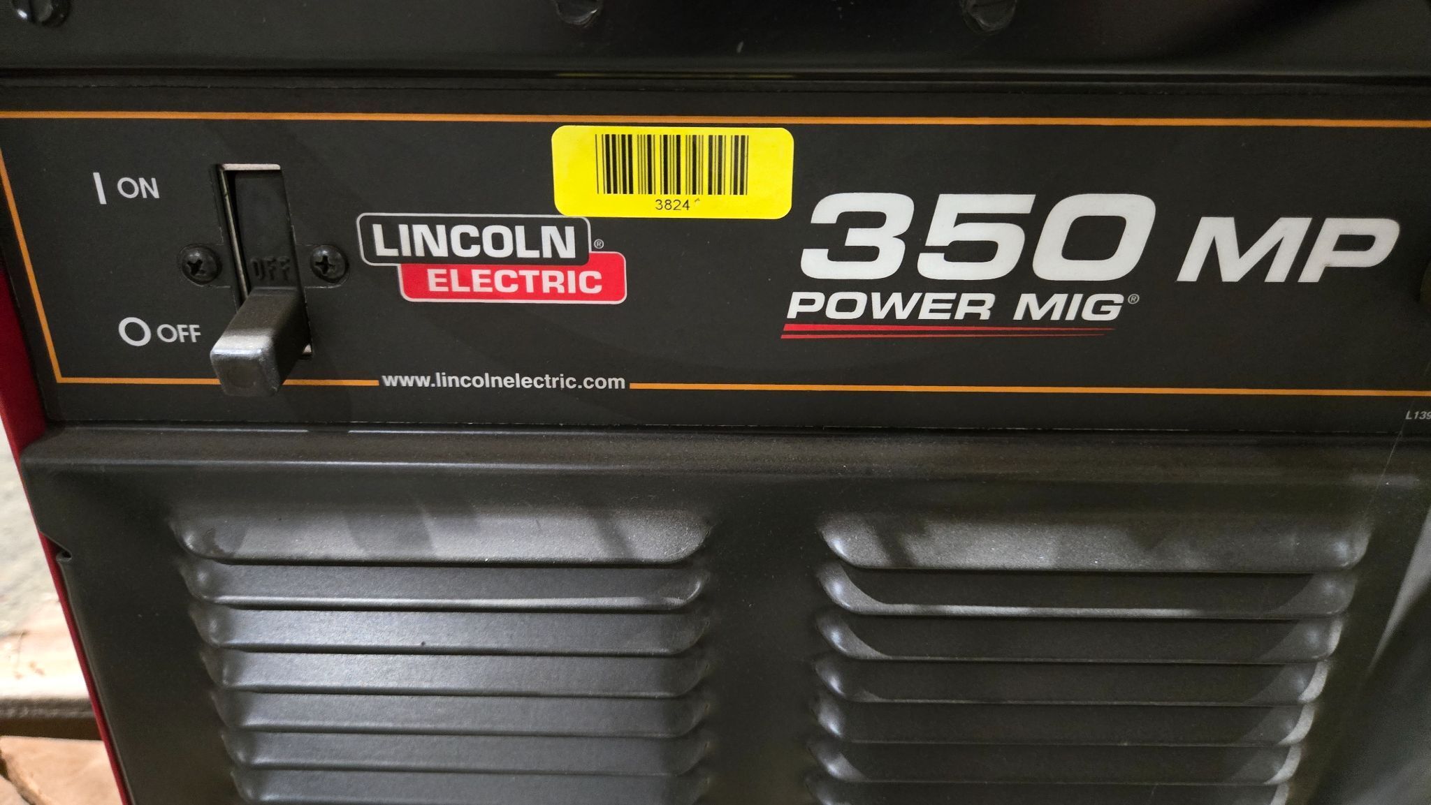 Lincoln Electric POWER MIG 350MP MIG WELDER USED 2