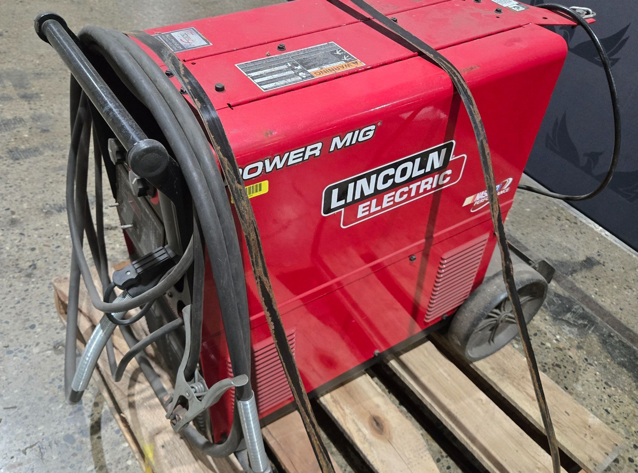 Lincoln Electric POWER MIG 350MP MIG WELDER USED 3