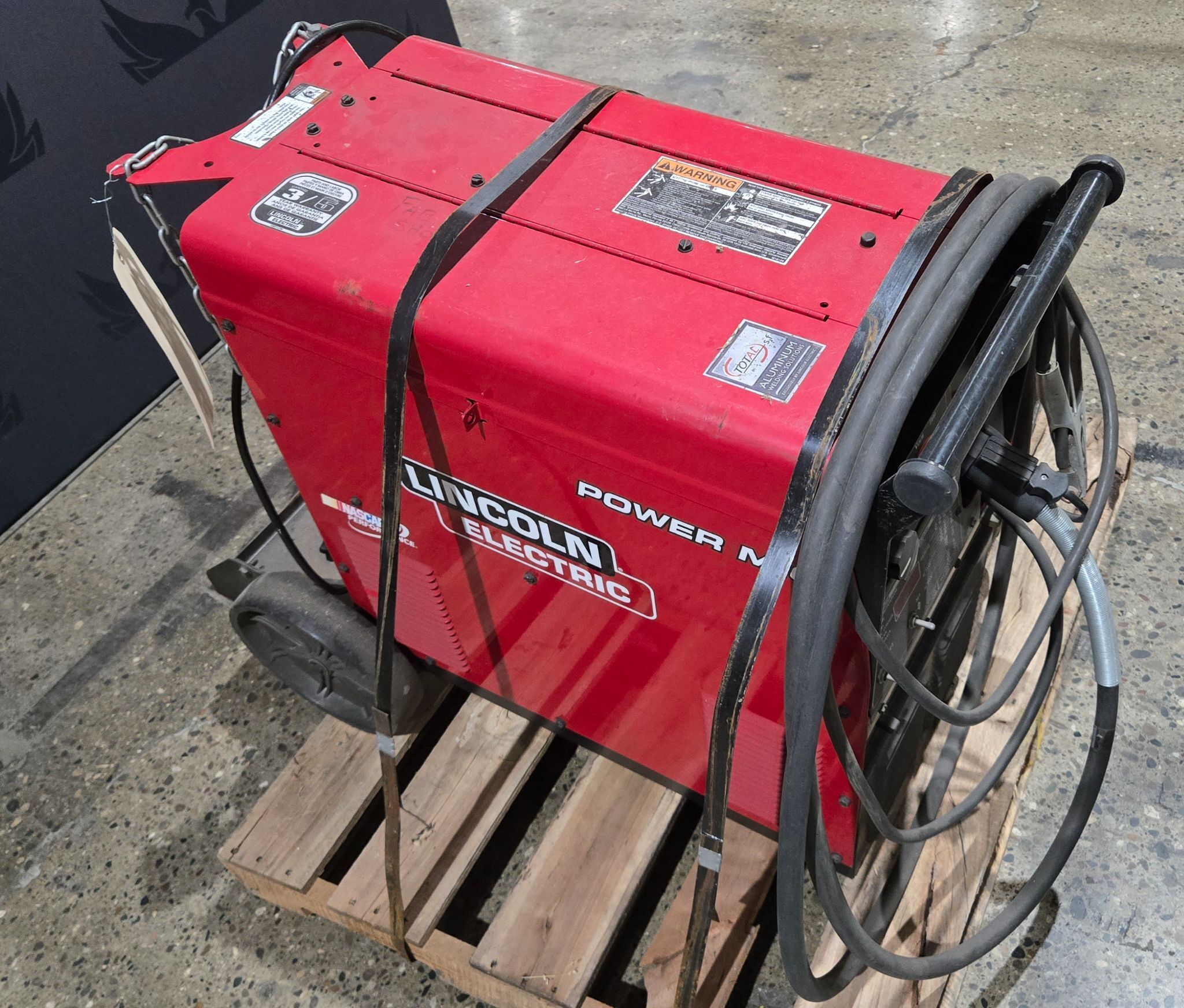 Lincoln Electric POWER MIG 350MP MIG WELDER USED 4