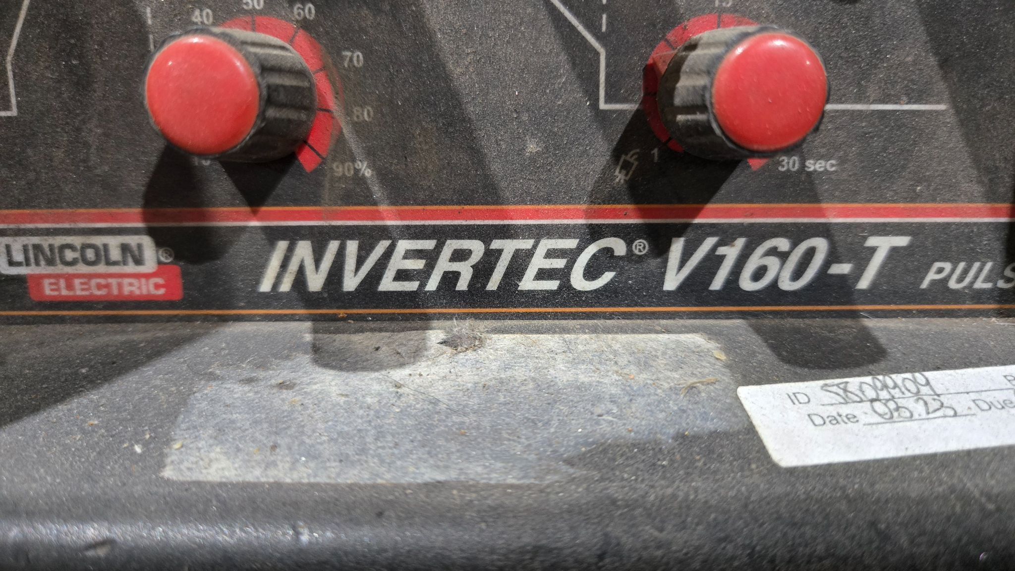 Lincoln Electric INVERTEC V160-T TIG WELDER USED 6