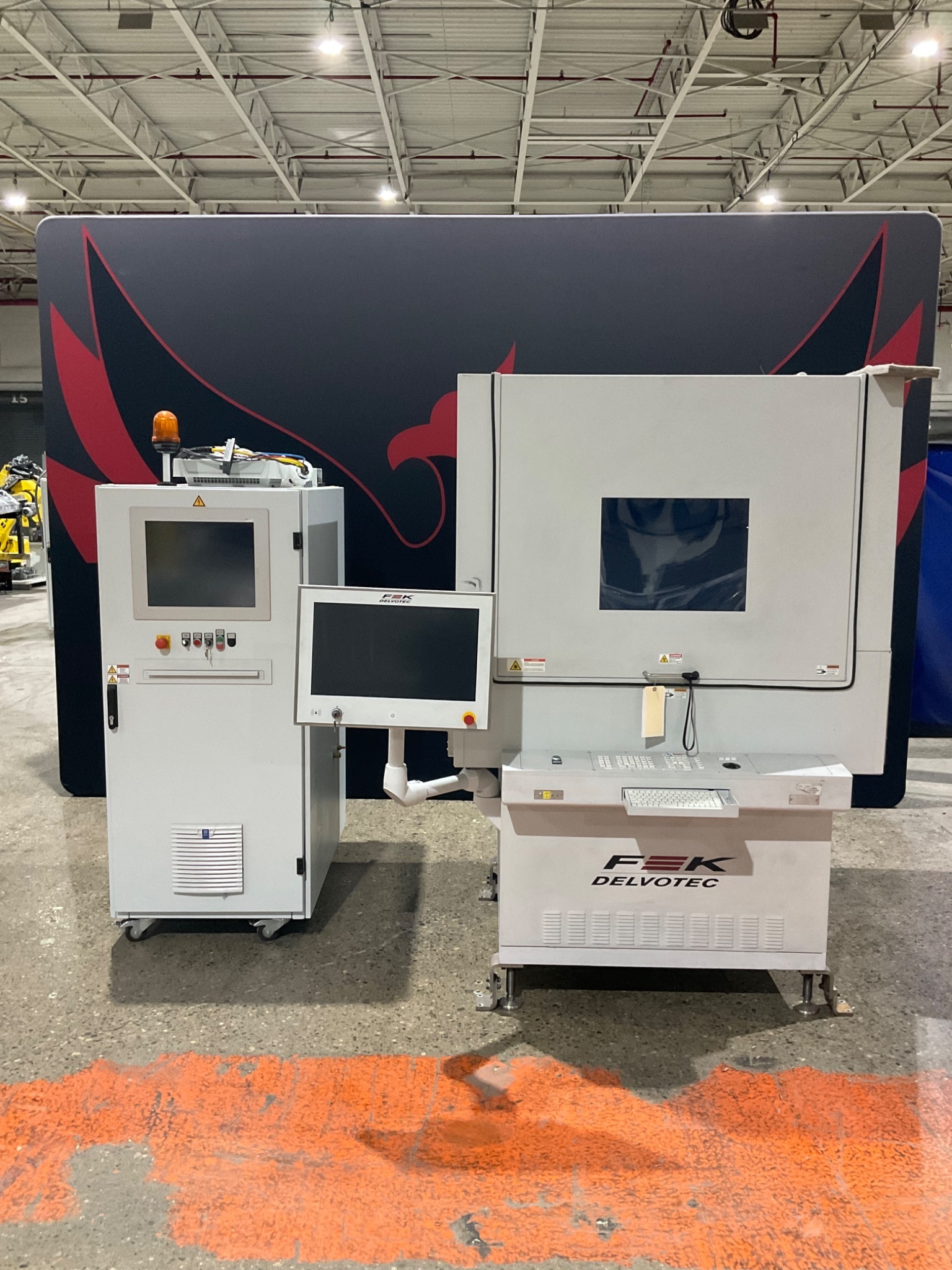 F&K DELVOTEC M17LSB ULTRASONIC LASER BONDER USED GREAT SHAPE 0