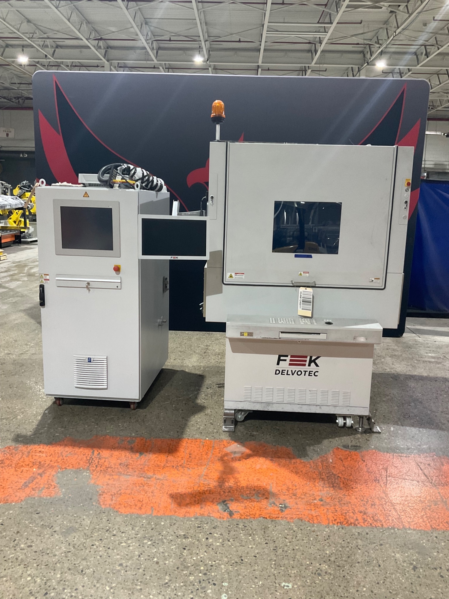 F&K M17LSB ULTRASONIC LASER BONDER WIRE BONDER USED 0