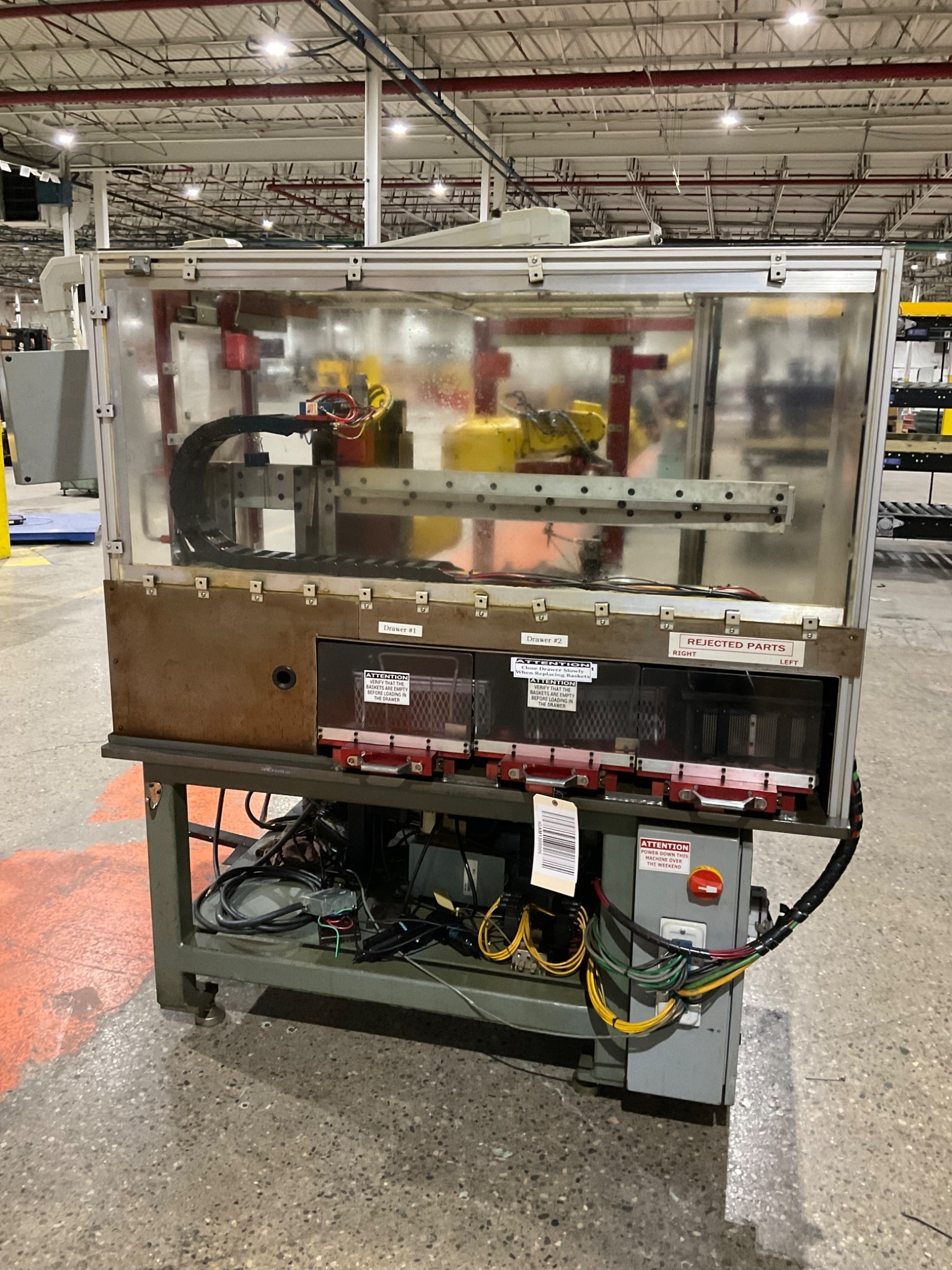 ROBOTIC WASH CELL WITH FANUC LR MATE 200IB/ RJ3ib MATE CONTROLLER 4