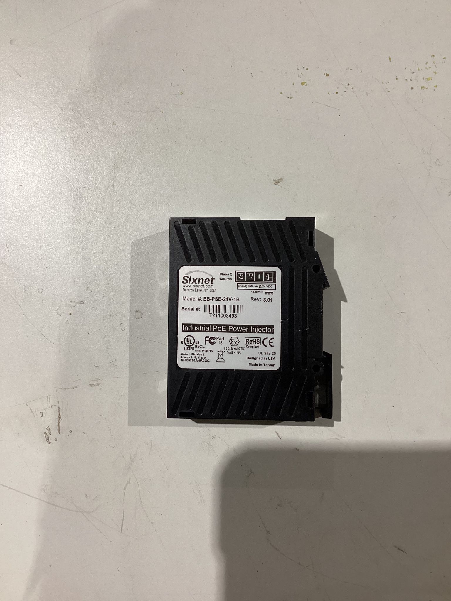 SIXNET EB-PSE-24V-1B PLC Processors Used 0