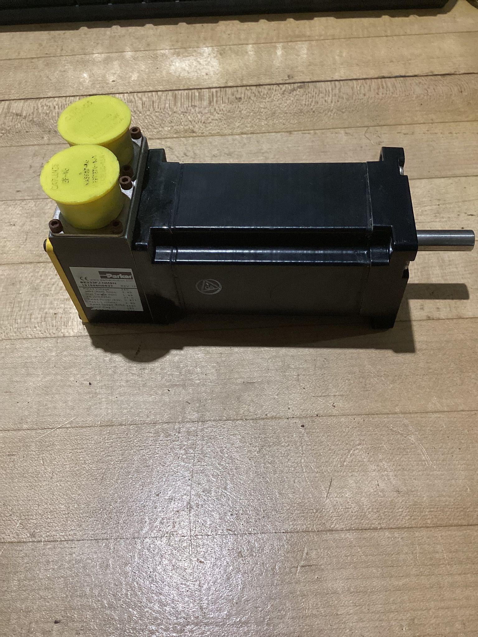 PARKER BE2333FJ-NMSN Servo Motor USED 0
