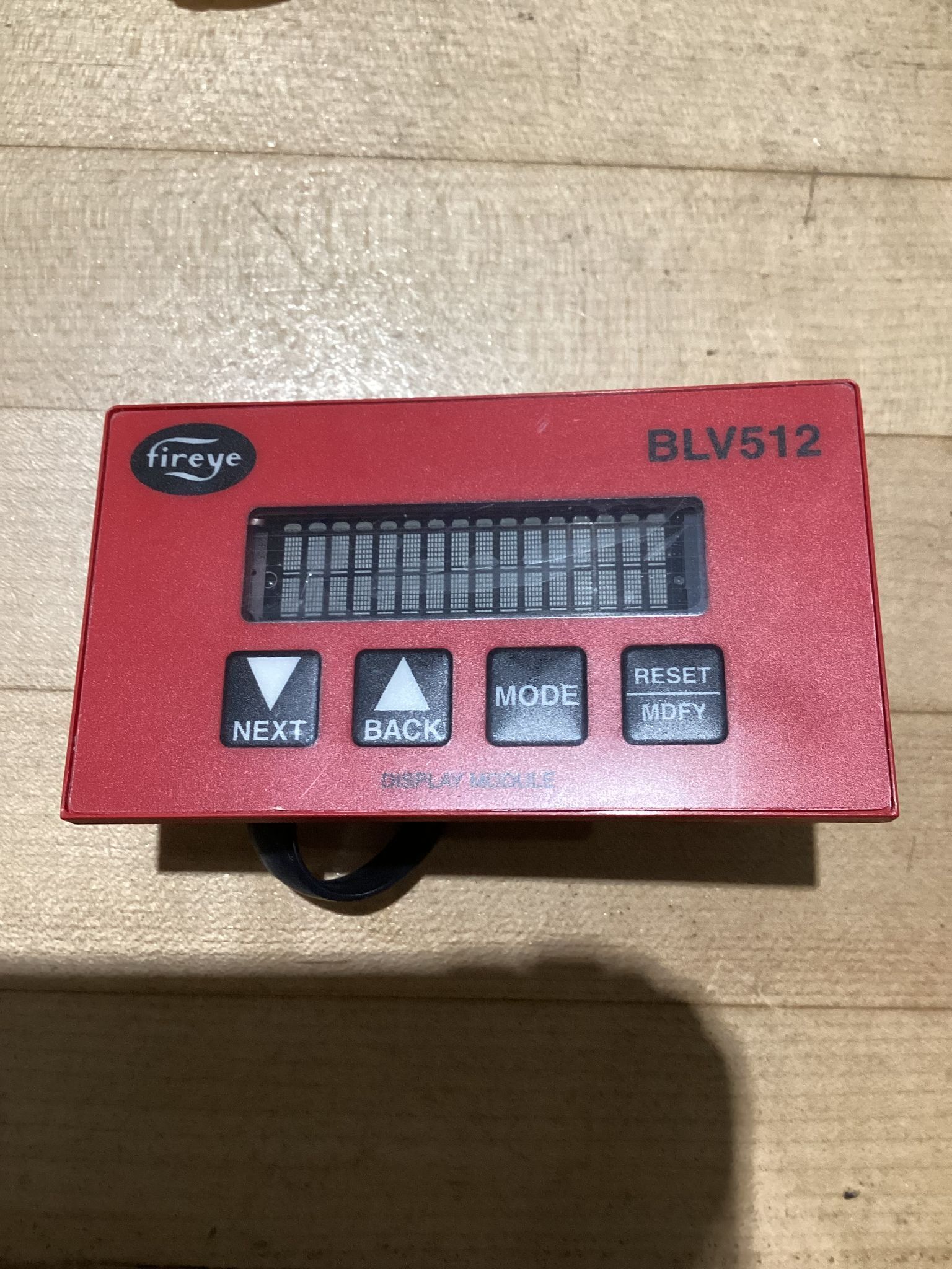 Fireye BLV512 BurnerLogix Display 2 Line X 16 Characters USED - Like New 0