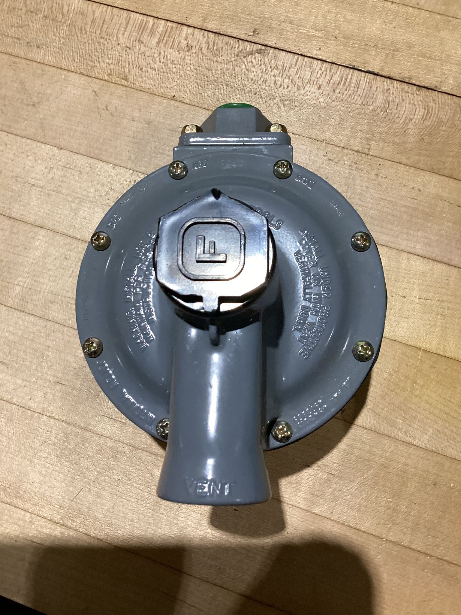 FISHER R522-5 Second-Stage Pressure Regulator USED 1